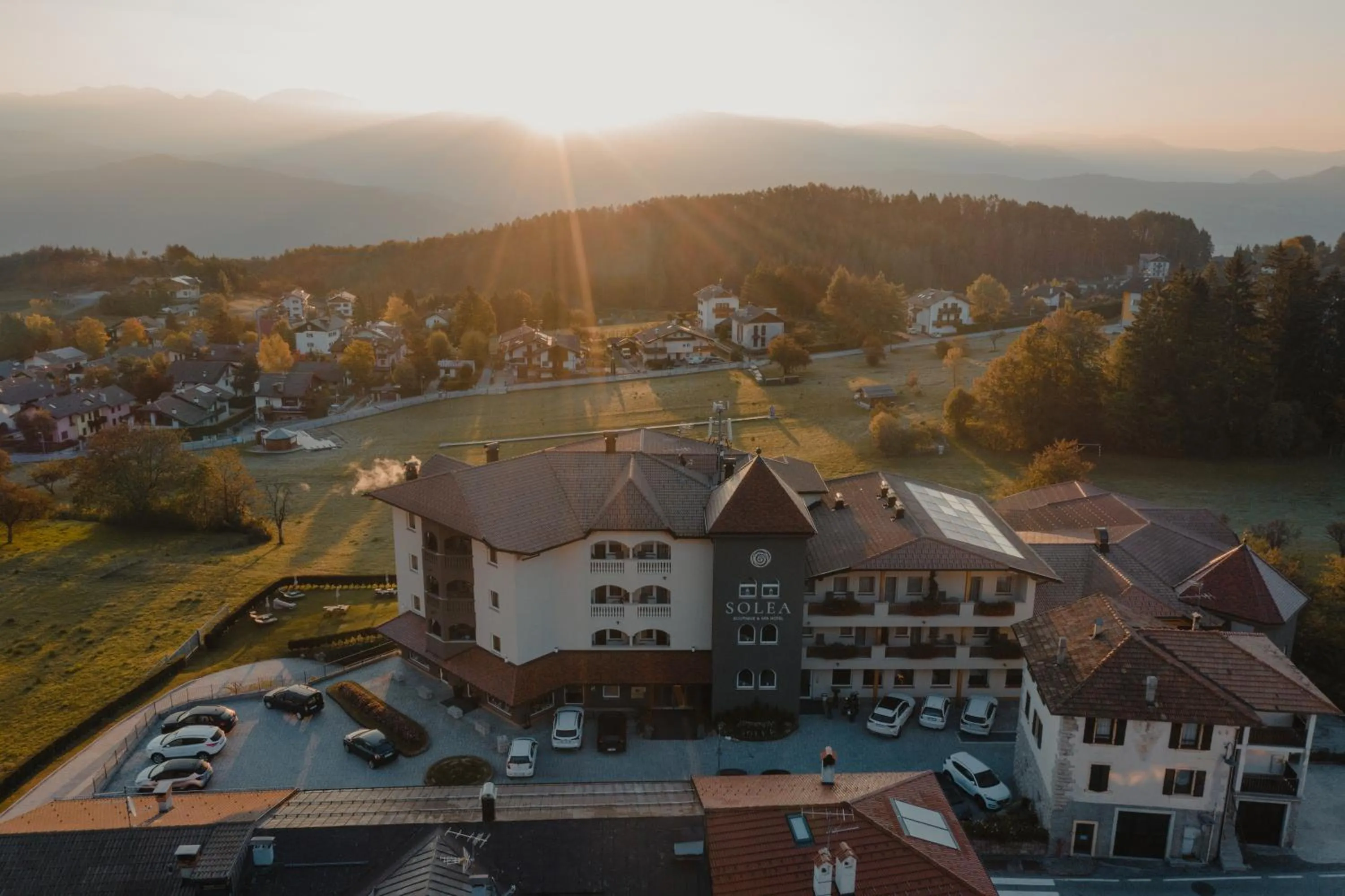 Property building in SOLEA DOLOMITI Boutique Hotel