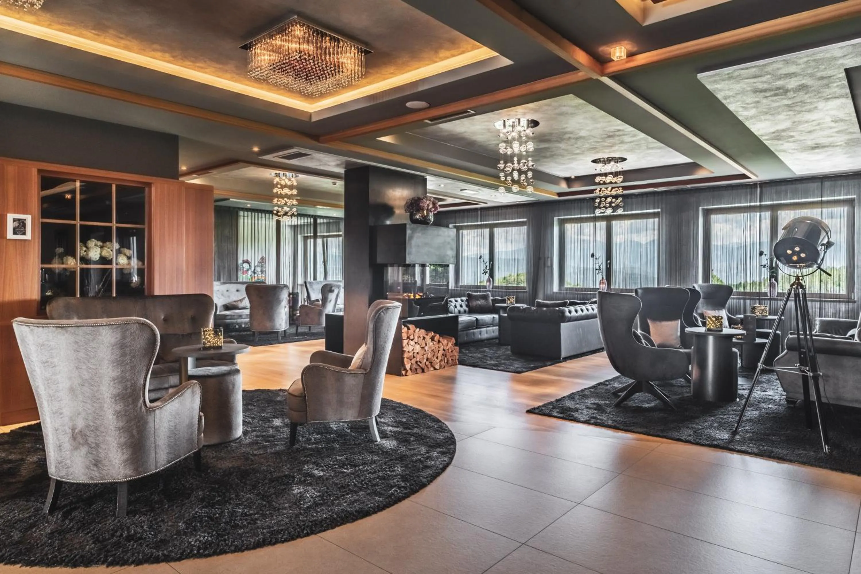 Lobby or reception in SOLEA DOLOMITI Boutique Hotel