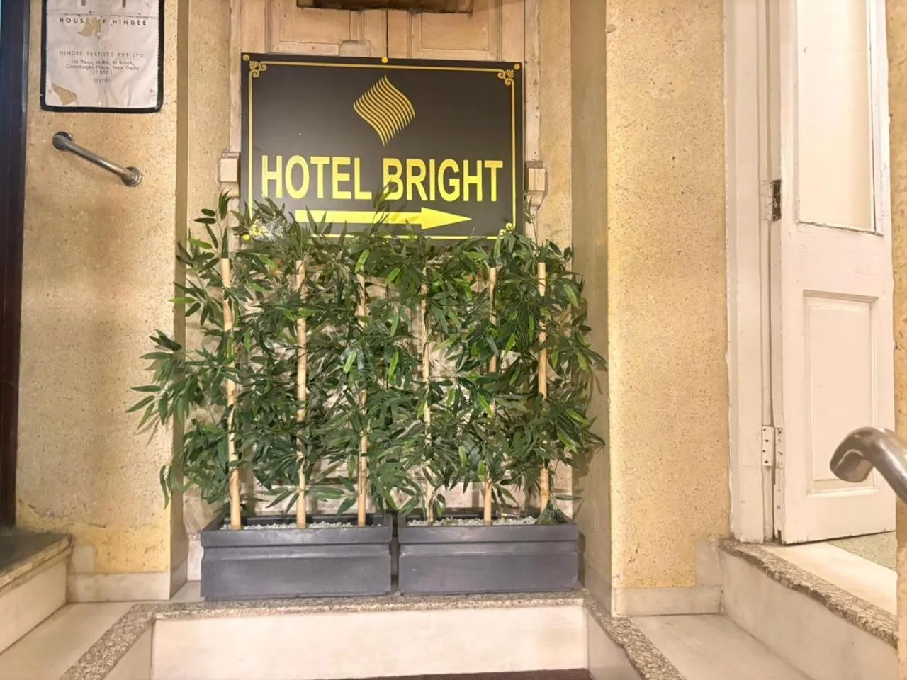 Facade/entrance in Hotel Bright