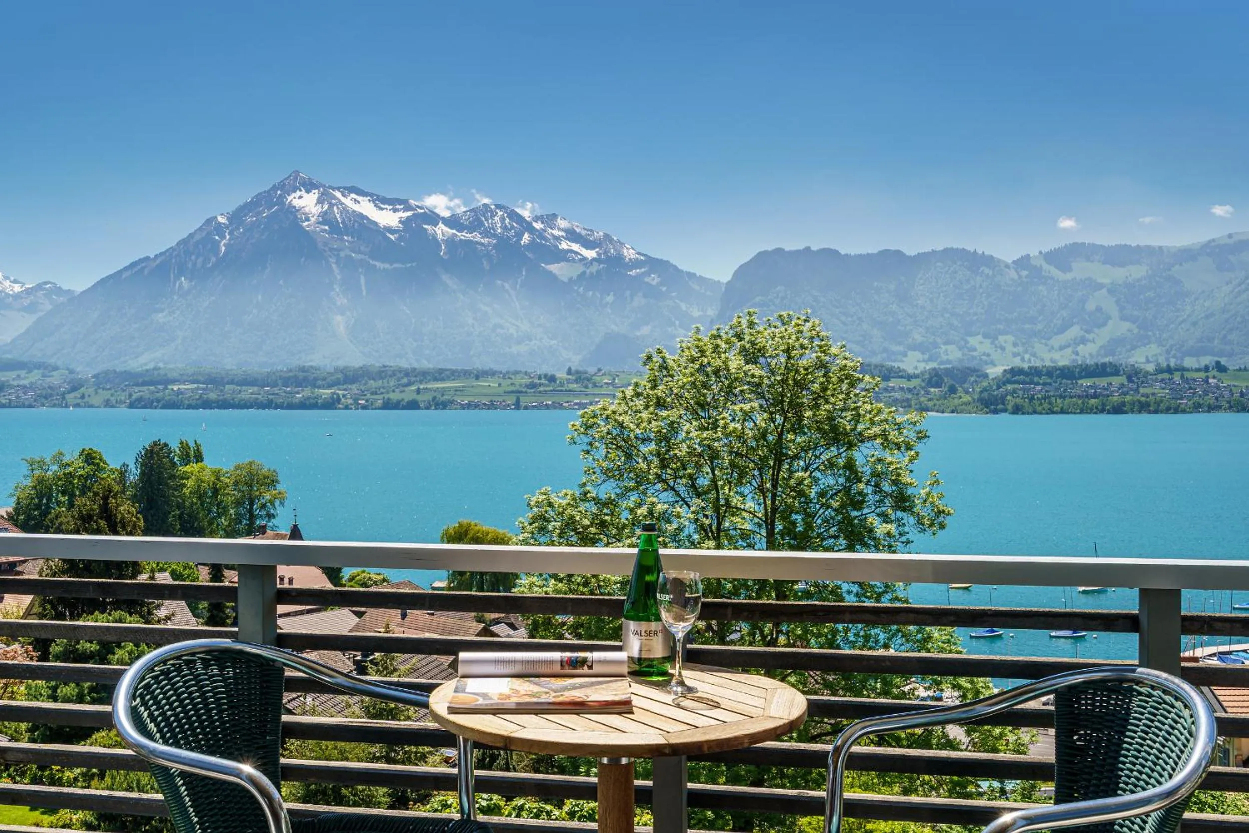 Lake view in Schönbühl Hotel & Restaurant Lake Thun