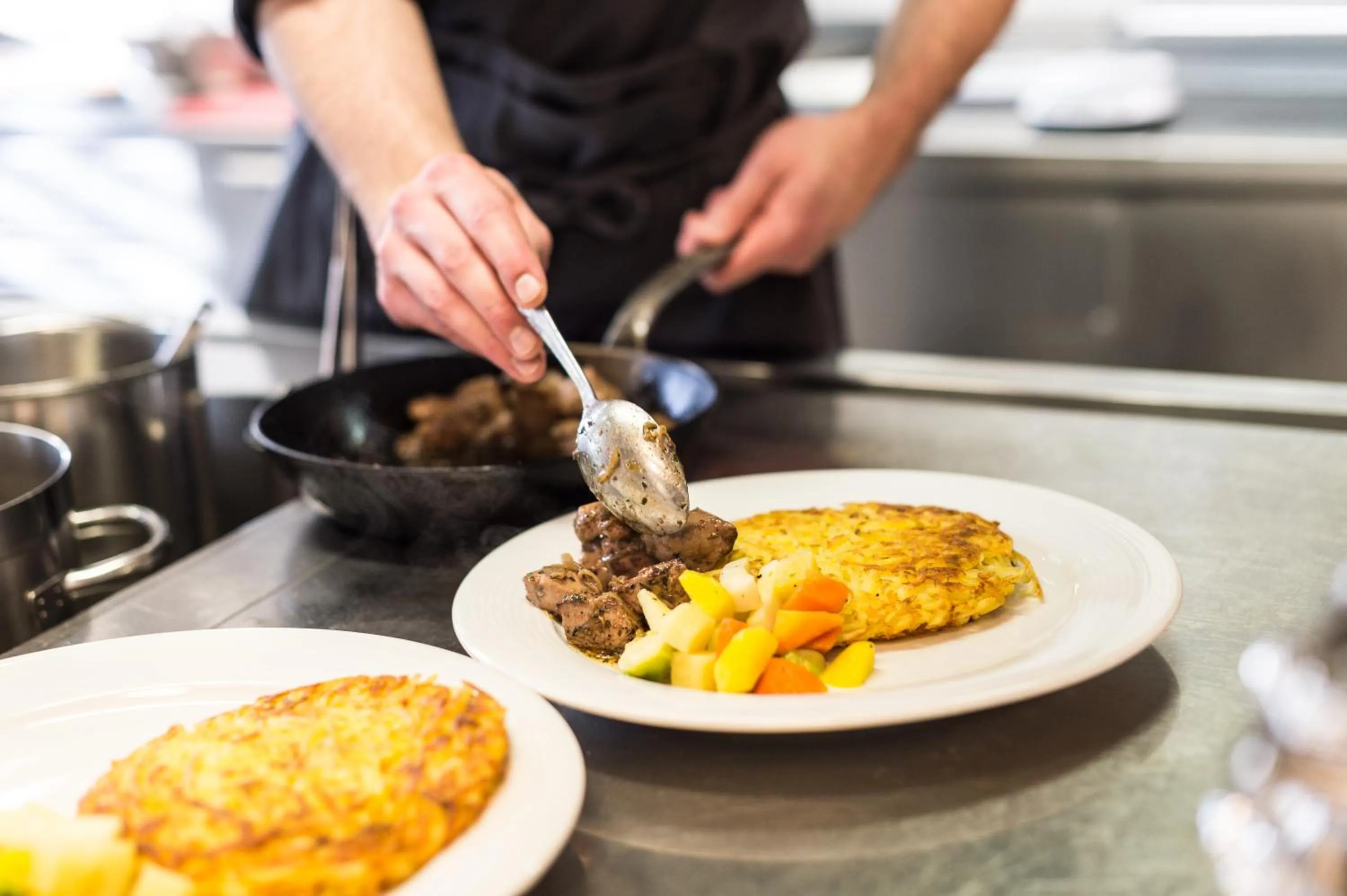 Food in Schönbühl Hotel & Restaurant Lake Thun