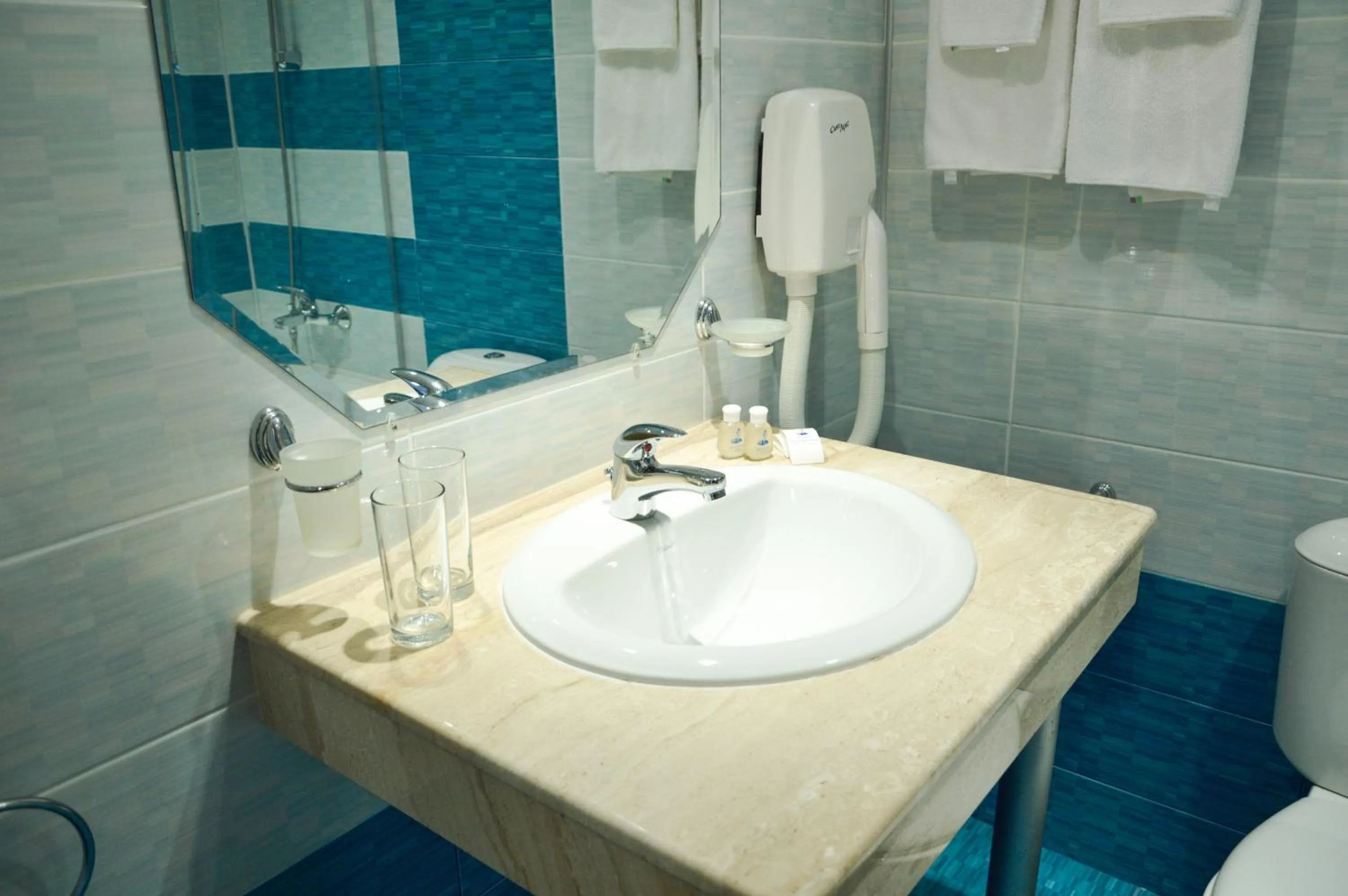 Bathroom in Aphrodite Hotel