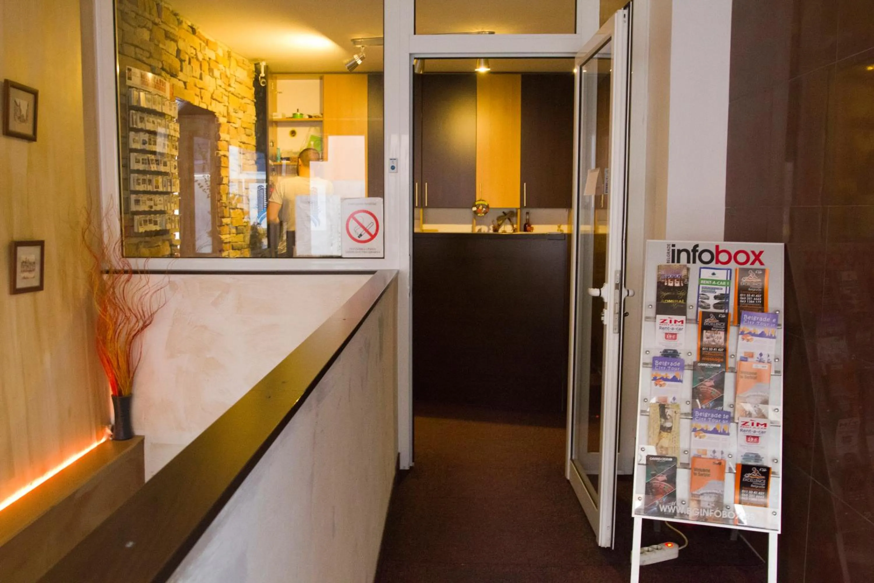 Lobby or reception in Vila Senjak