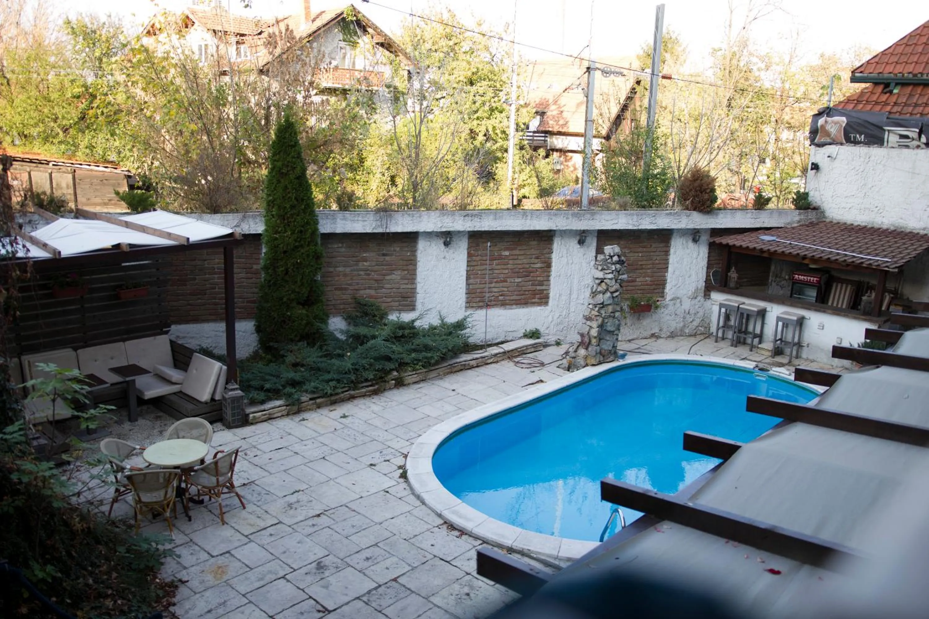 Pool view in Vila Senjak