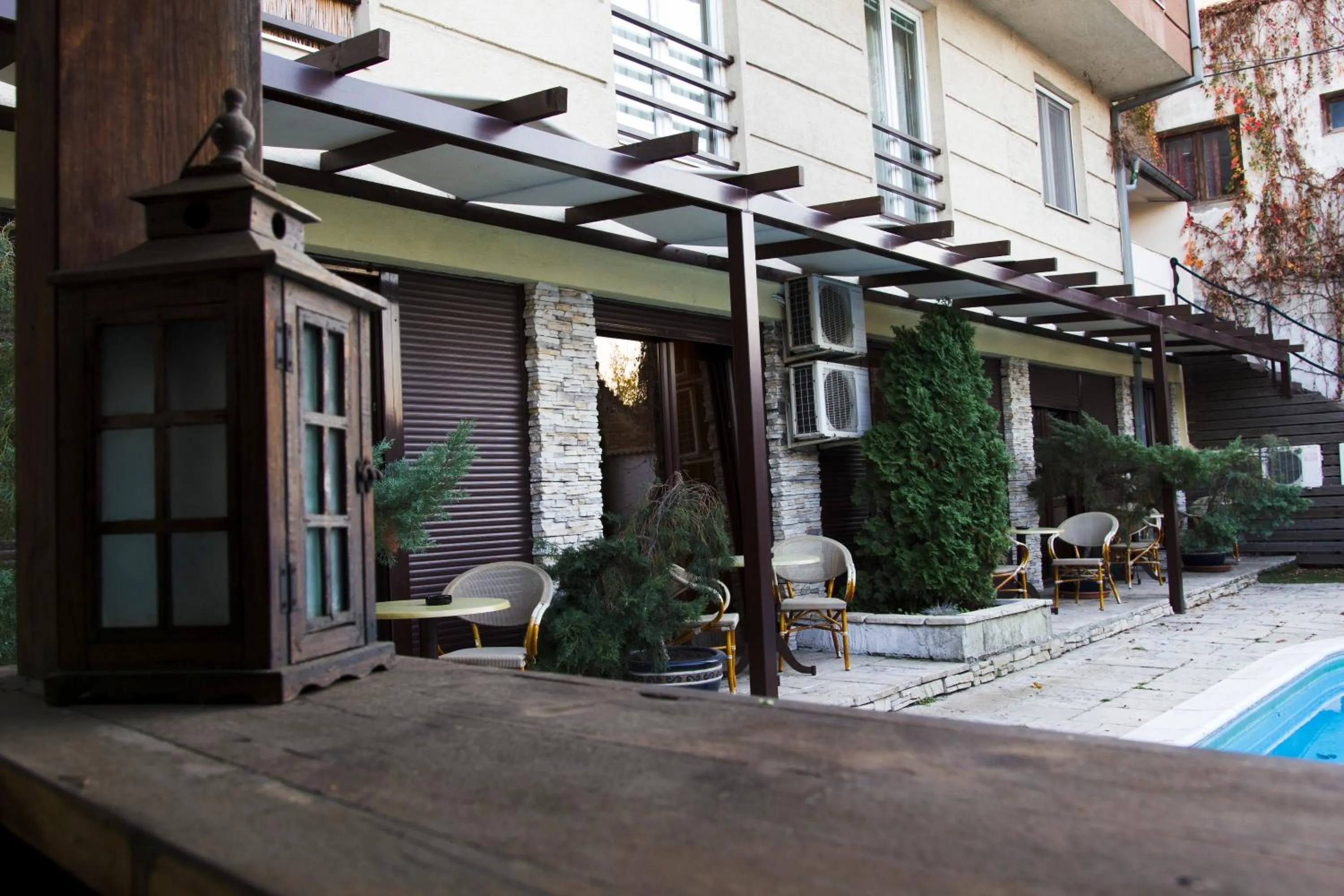 Garden view in Vila Senjak