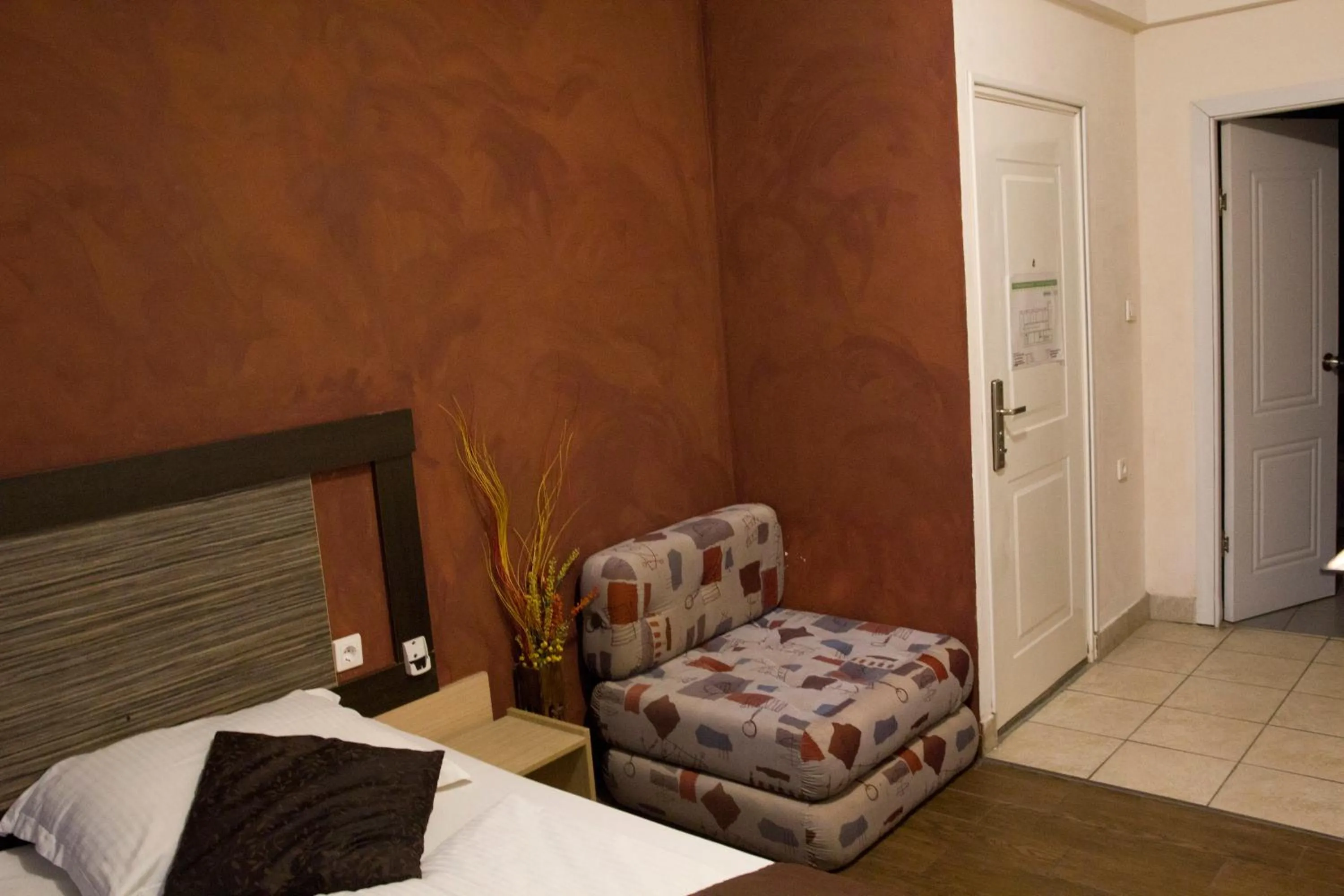 Decorative detail, Bed in Vila Senjak