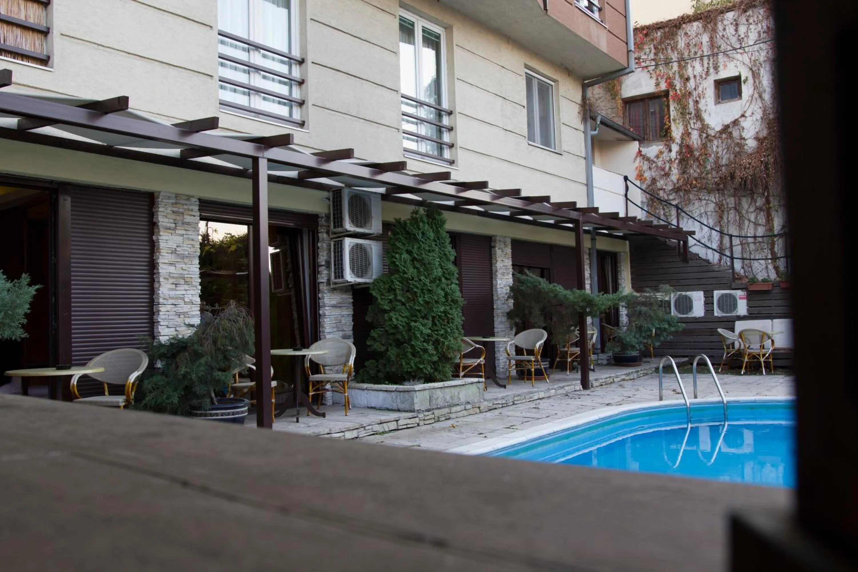 Garden view in Vila Senjak