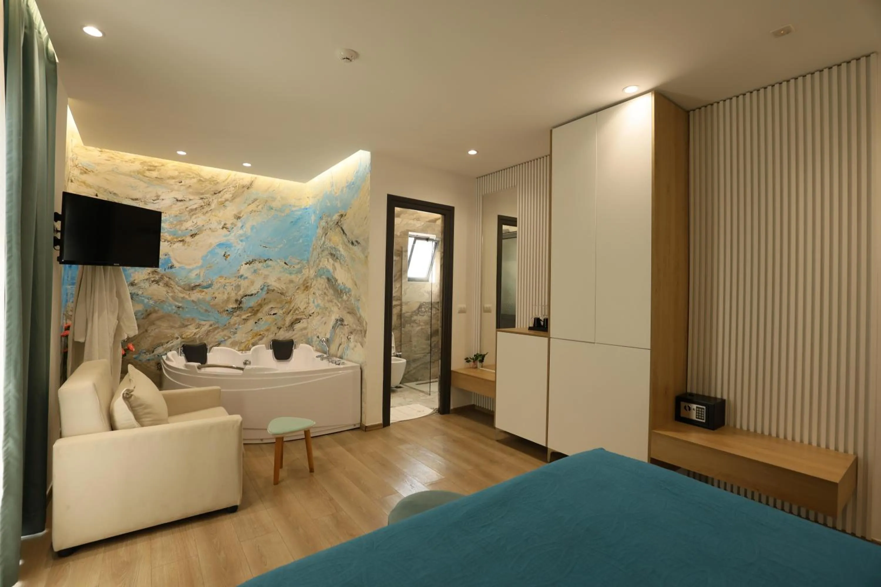 Bed in Ilio Boutique Hotel