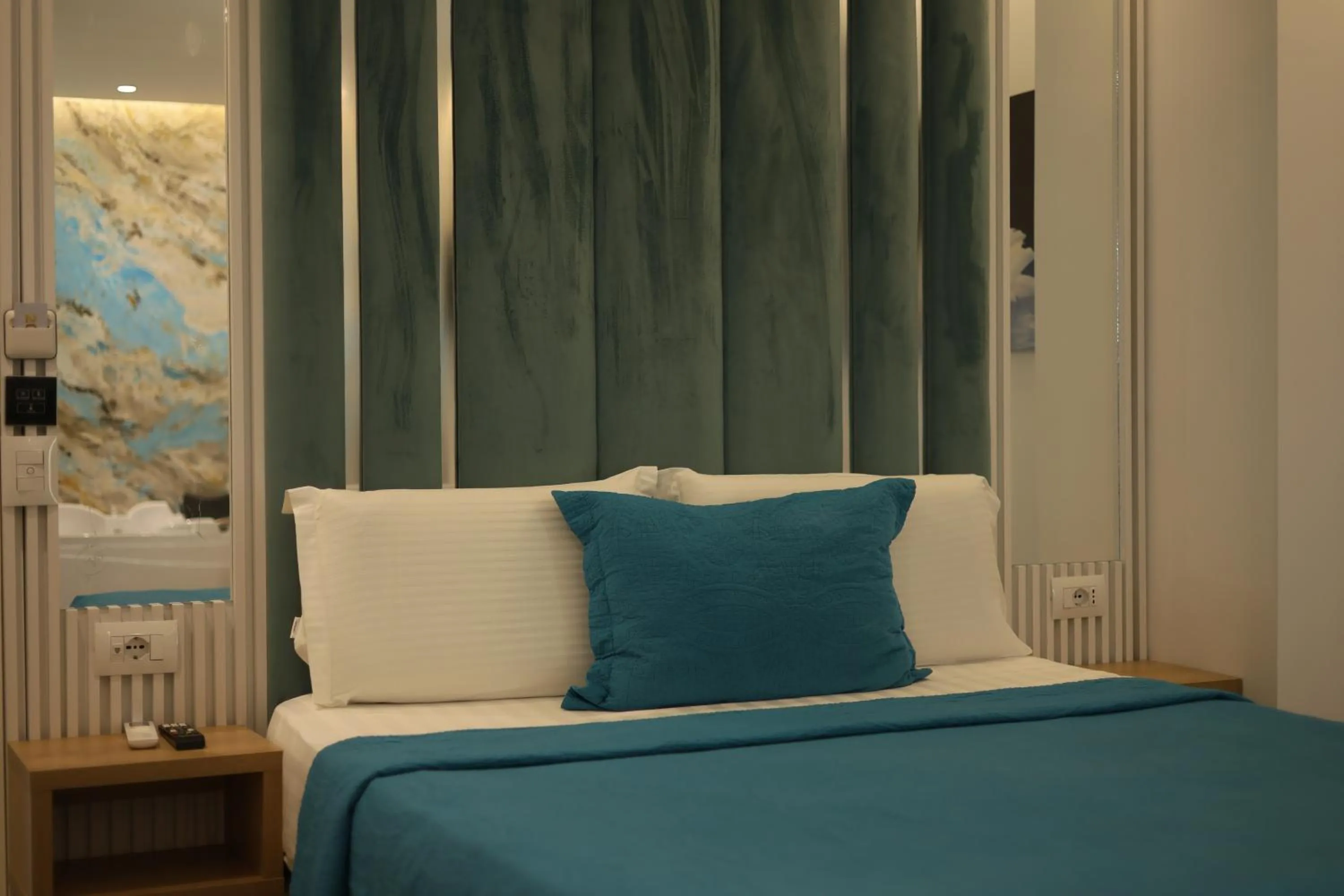 Bed in Ilio Boutique Hotel