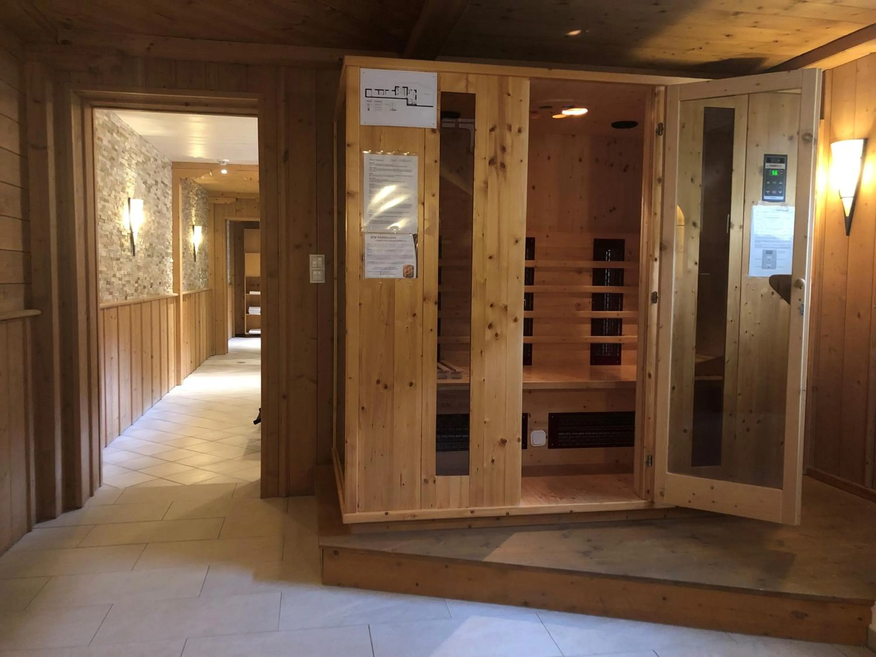 Sauna in Hotel Garni Bergwelt