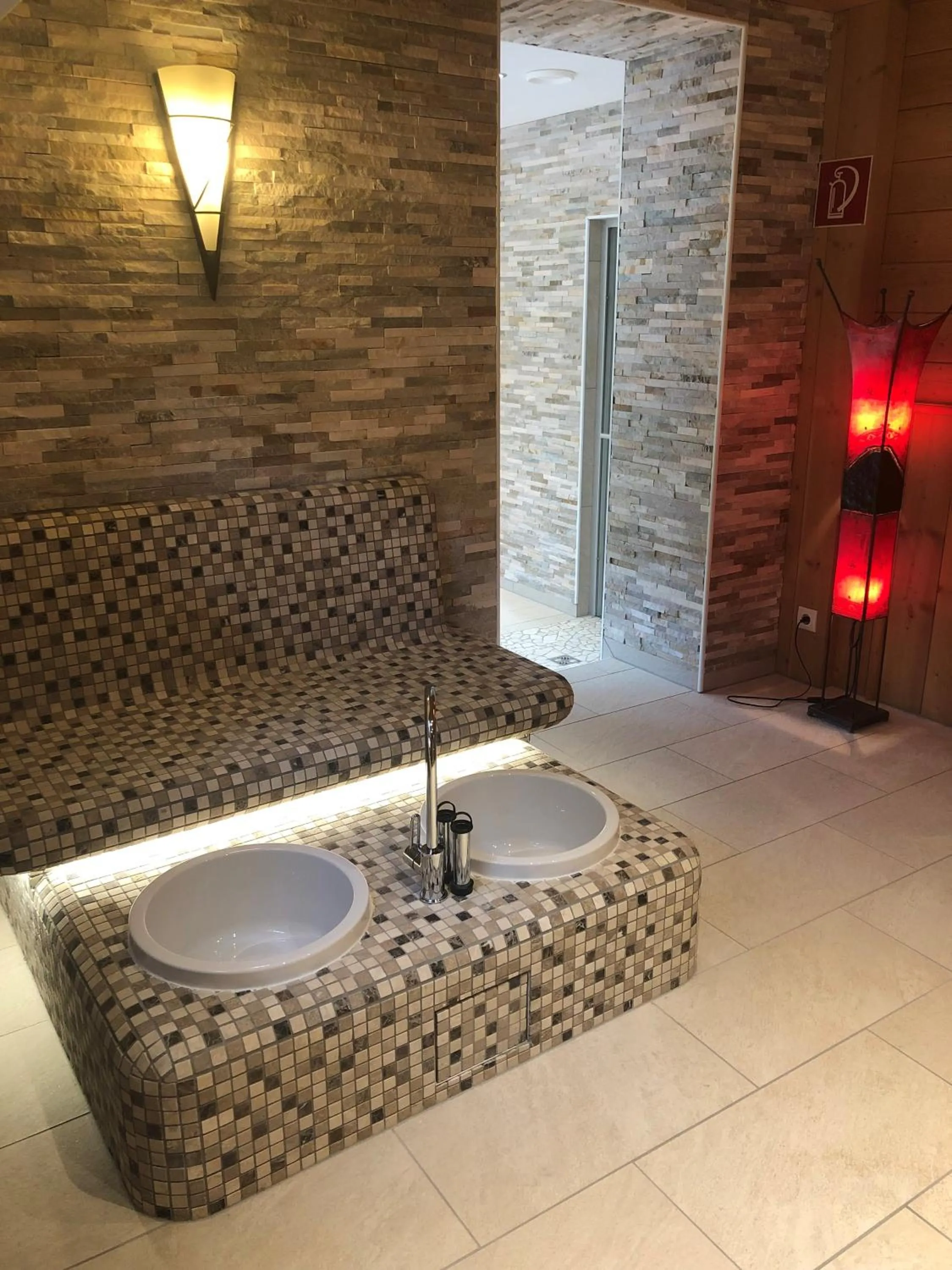 Sauna in Hotel Garni Bergwelt