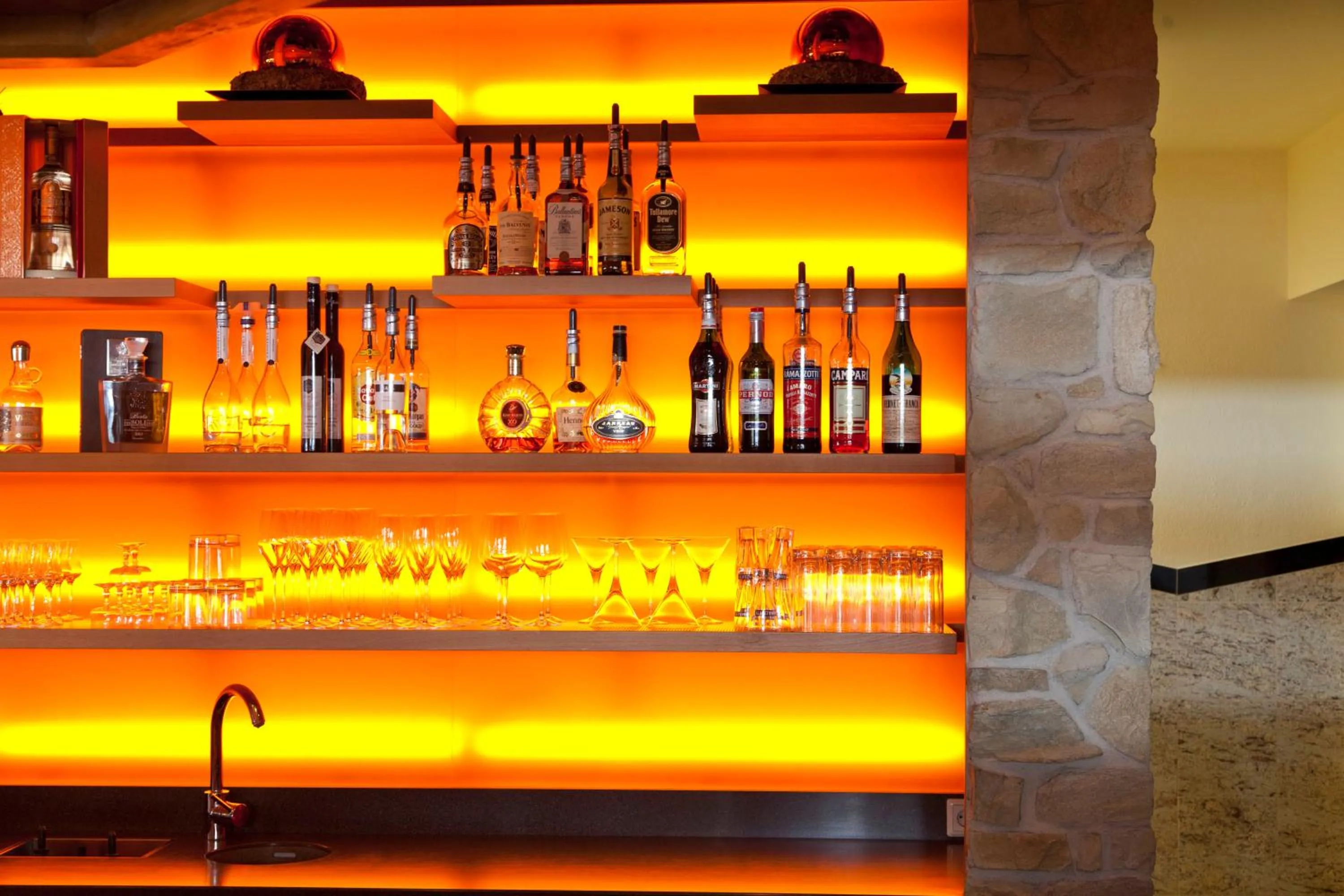 Lounge or bar in Hotel Tirol