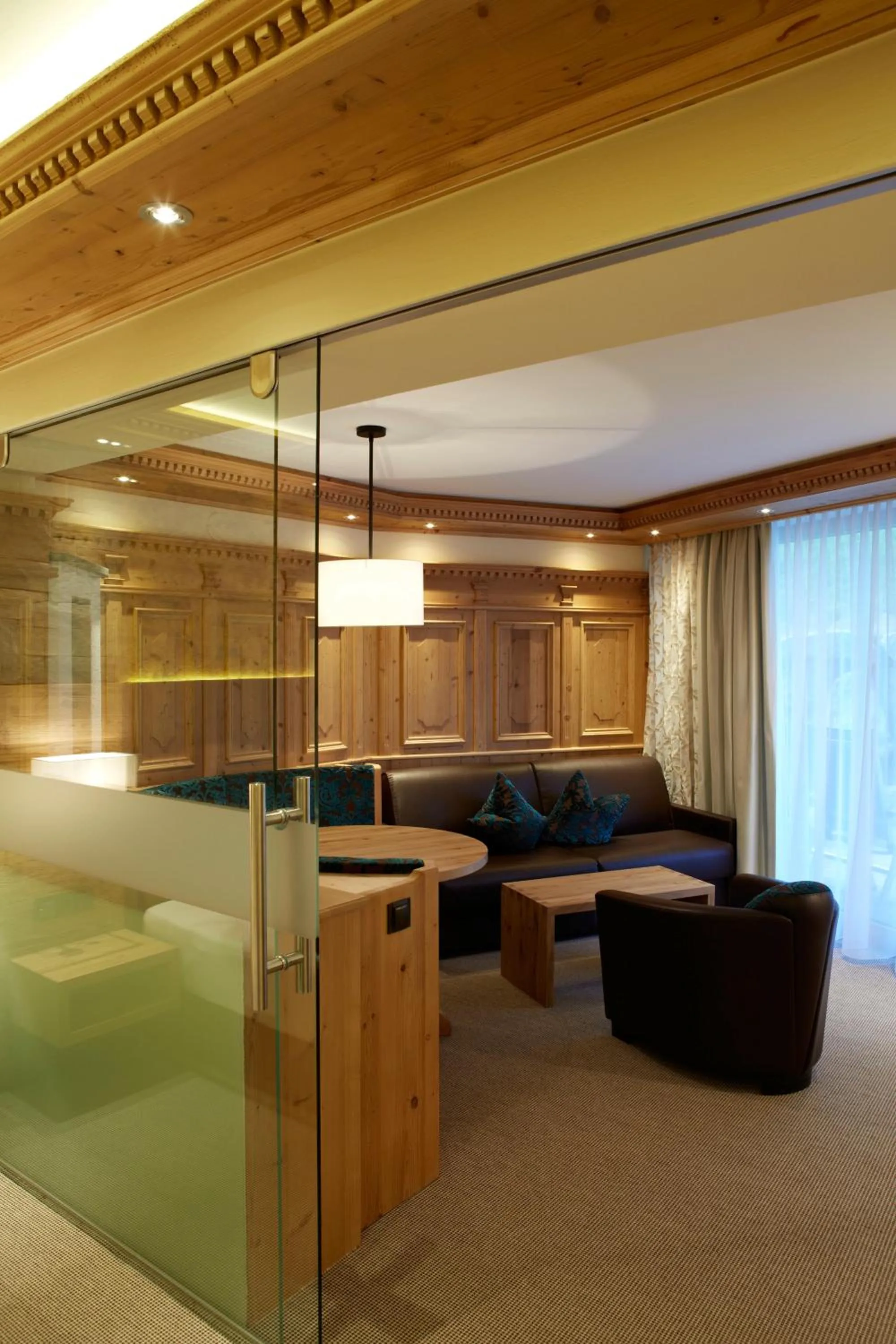 Living room in Hotel Tirol