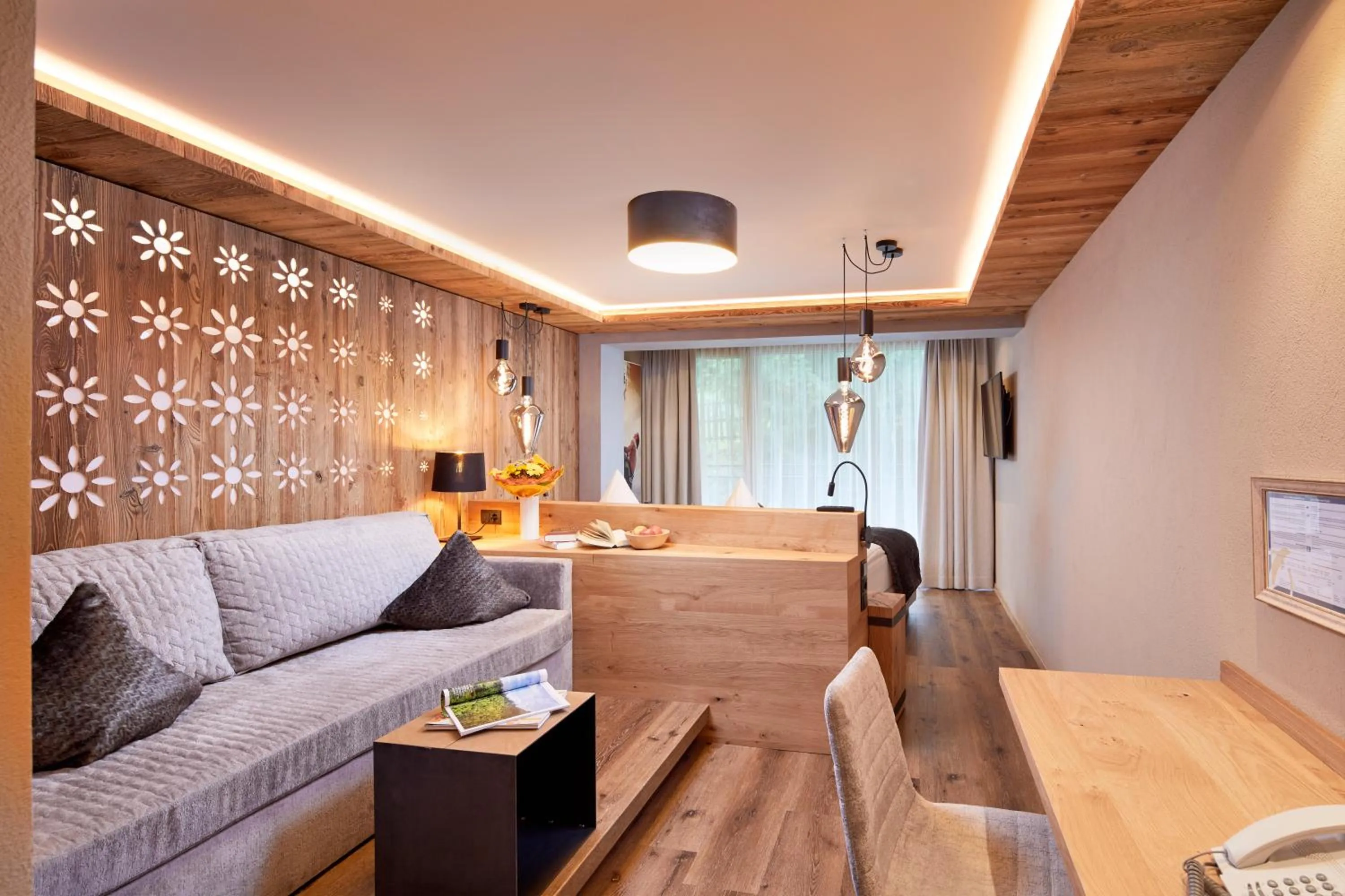 Photo of the whole room in Hotel Tirol