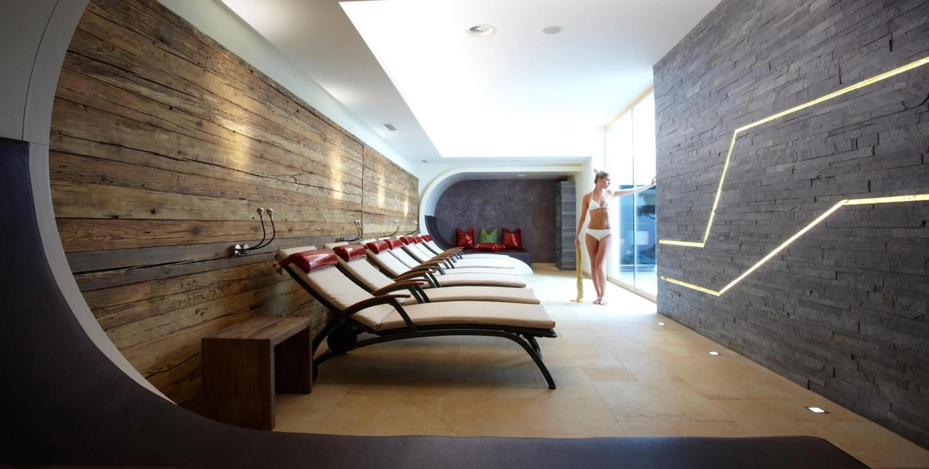 Spa and wellness centre/facilities in Hotel Tirol