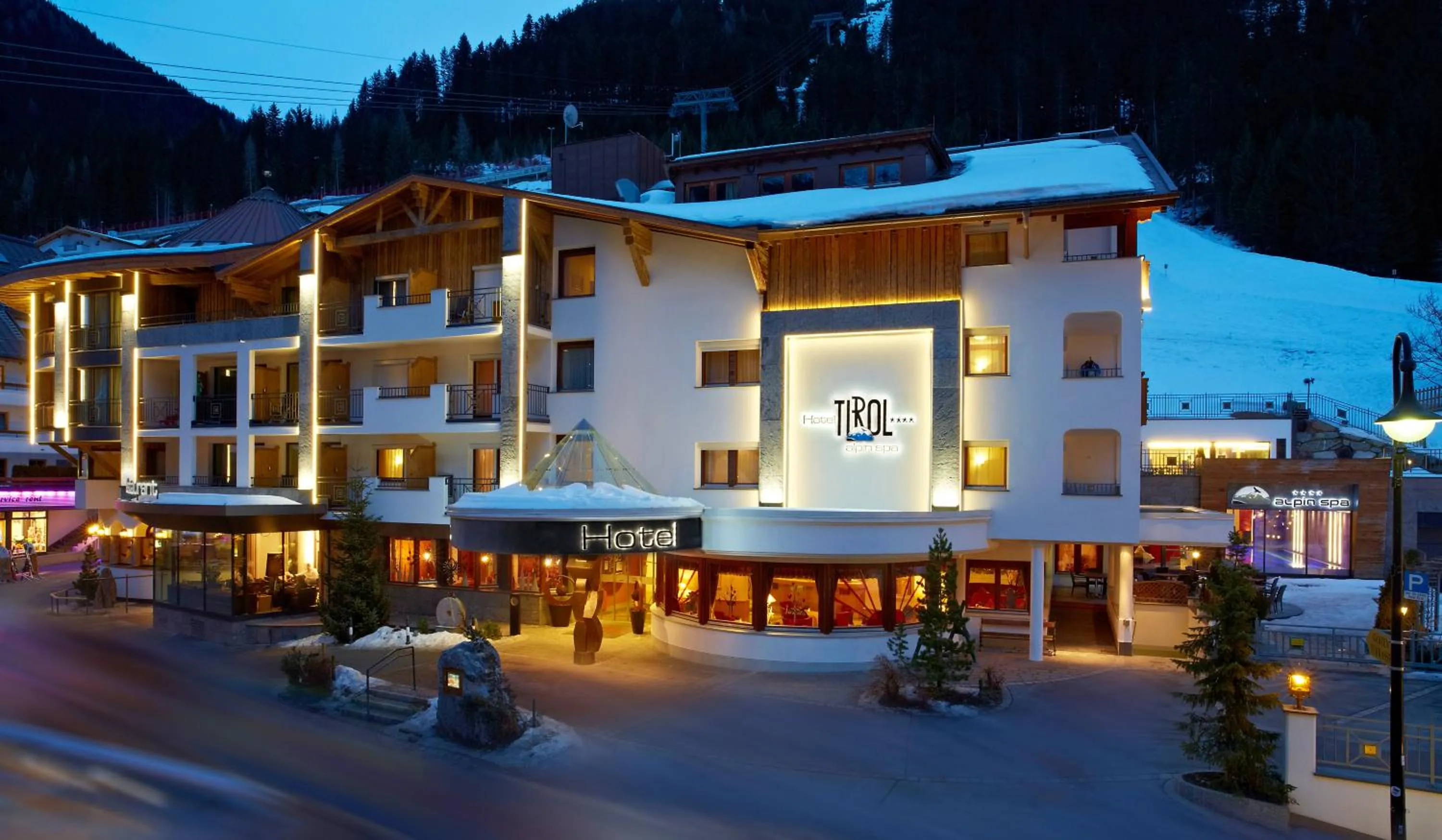 Property building in Hotel Tirol