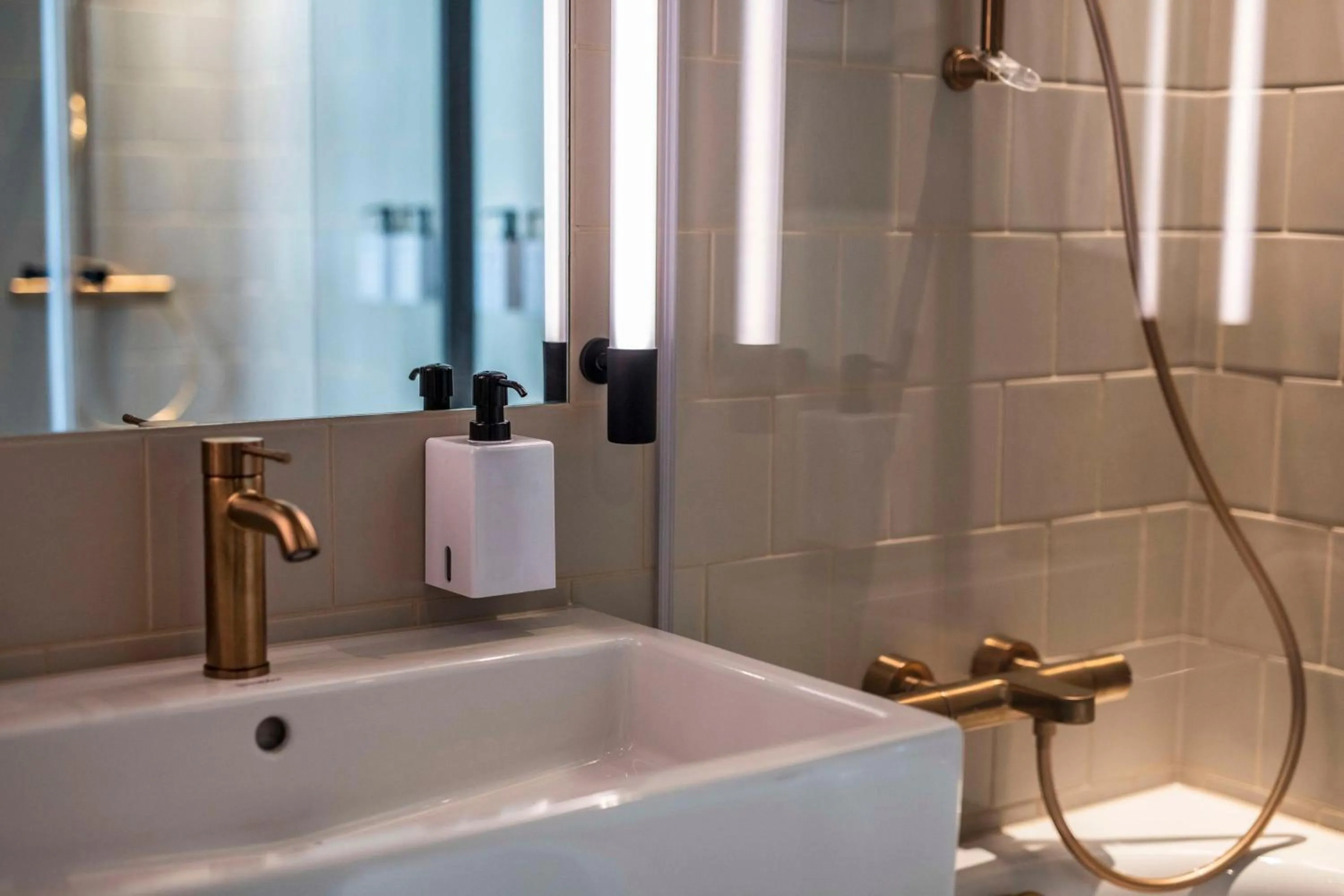 Bathroom in Scandic Kødbyen