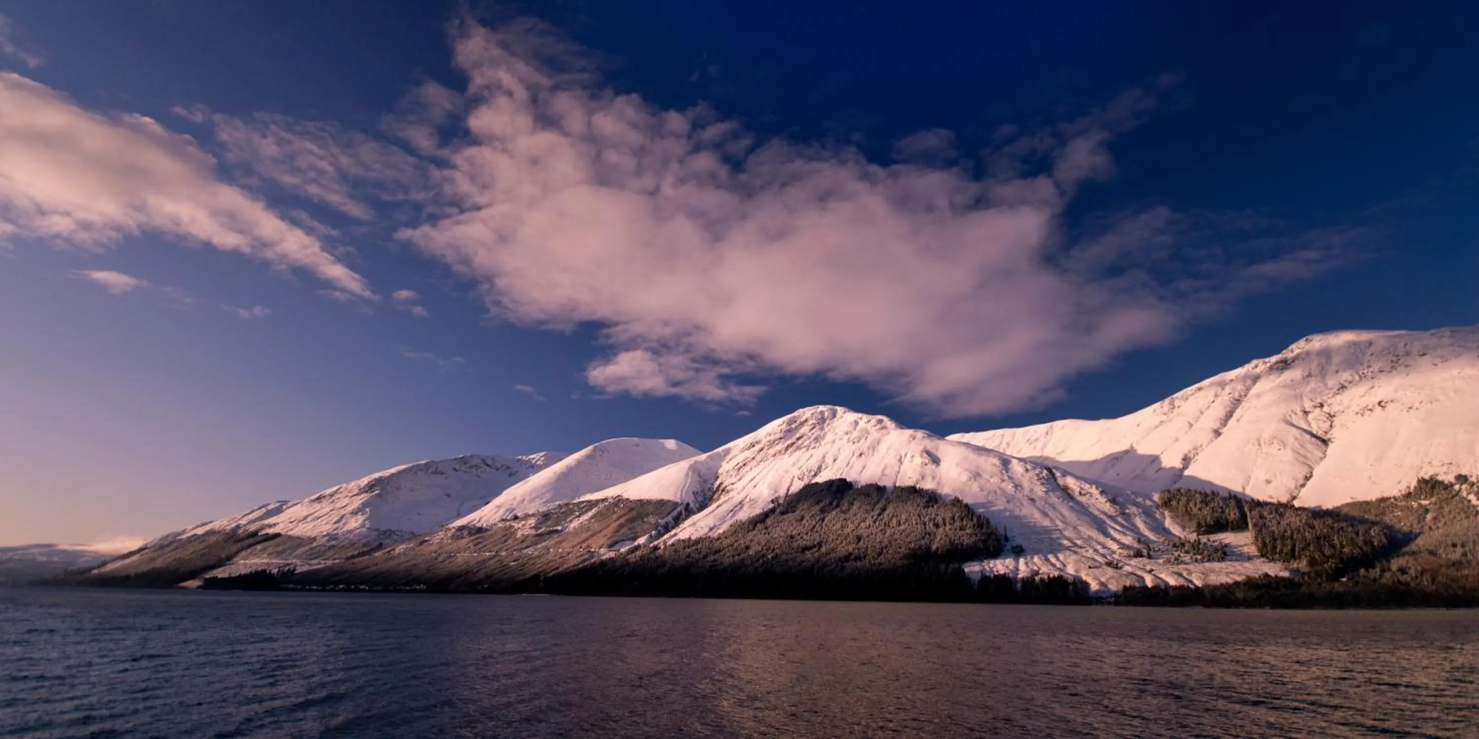 Winter in Corriegour Lodge Hotel