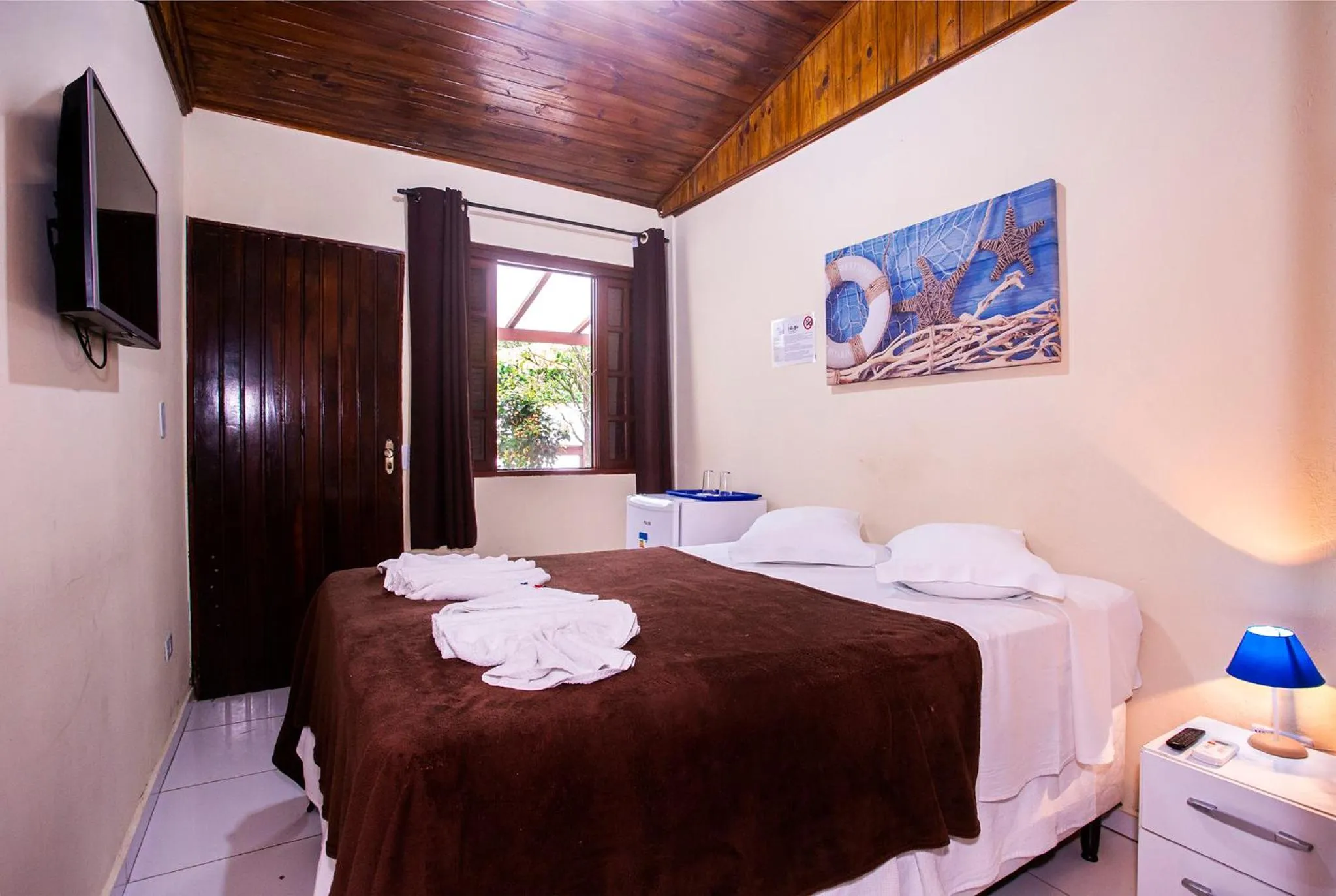 Bedroom, Bed in Pousada Villa Blu Maresias