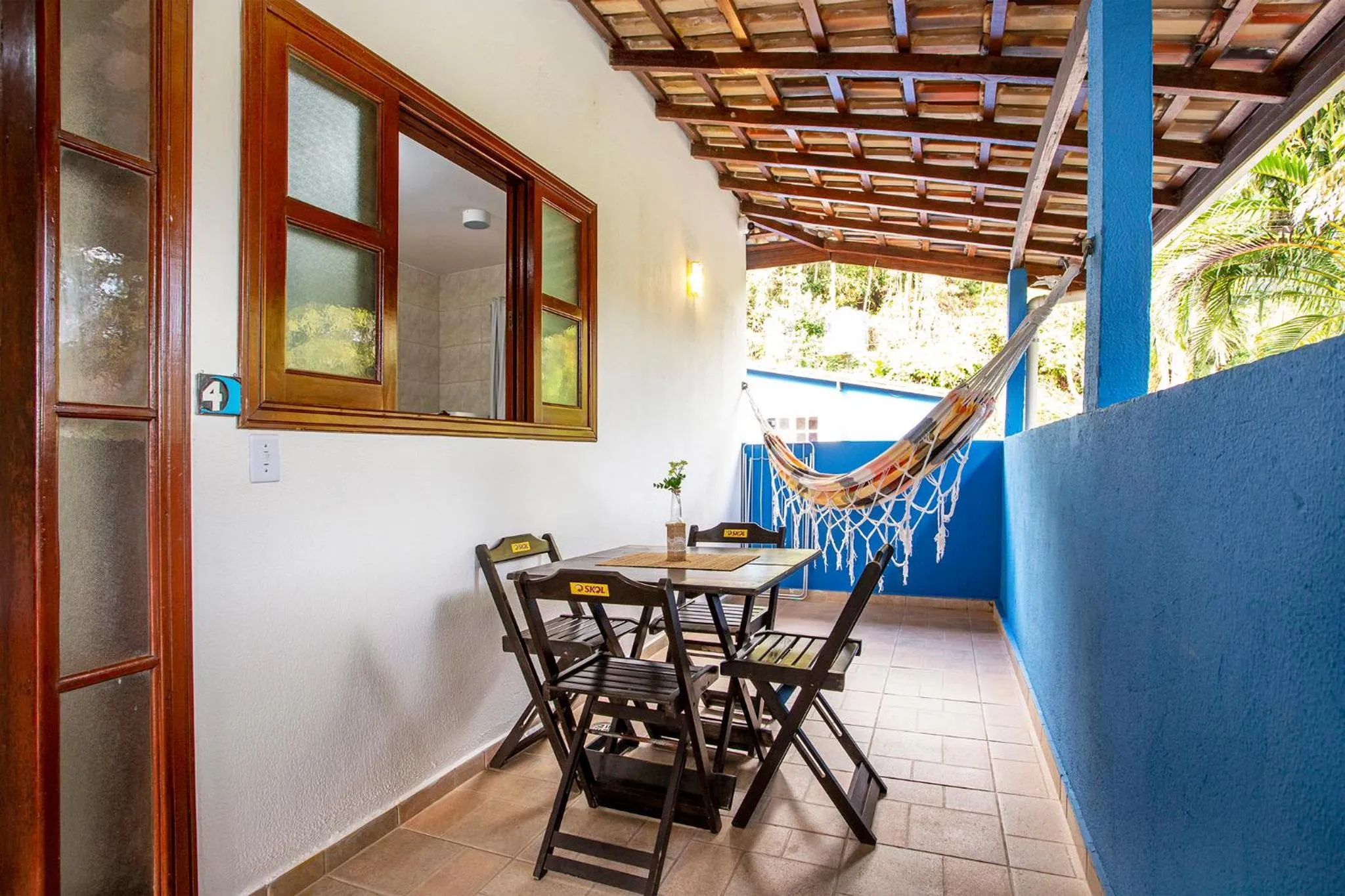 Patio in Pousada Villa Blu Maresias