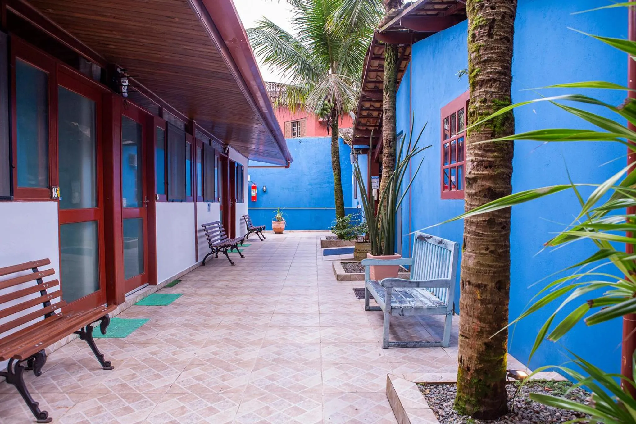 Property building in Pousada Villa Blu Maresias