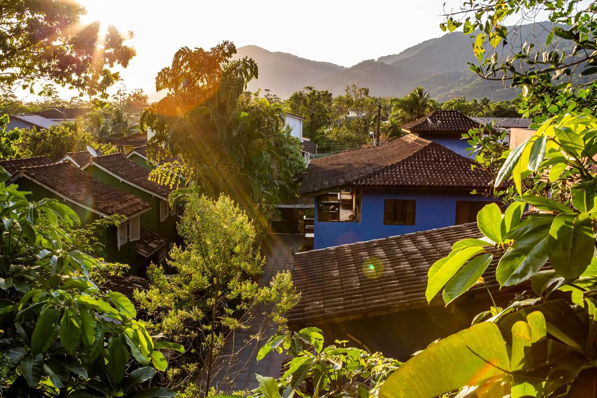 Property building in Pousada Villa Blu Maresias