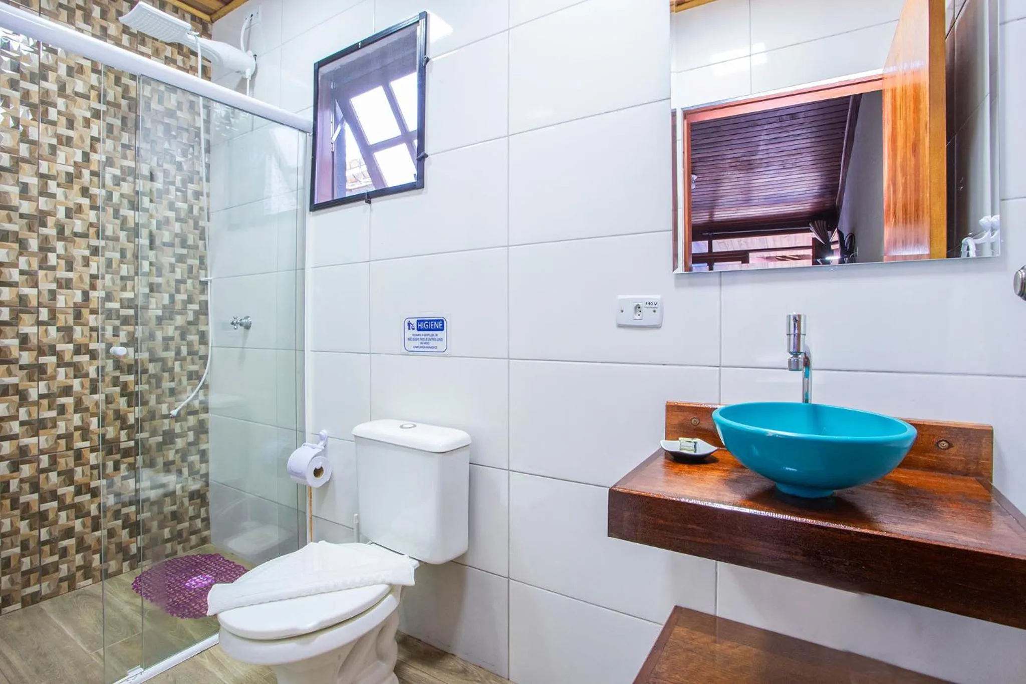 Bathroom in Pousada Villa Blu Maresias