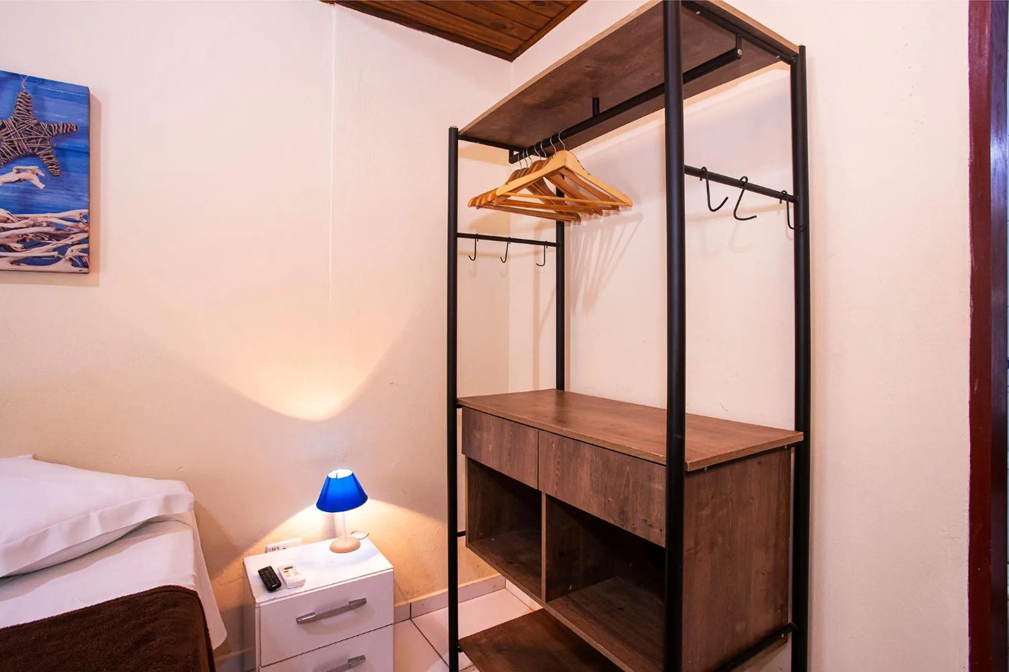 Bedroom, Bed in Pousada Villa Blu Maresias