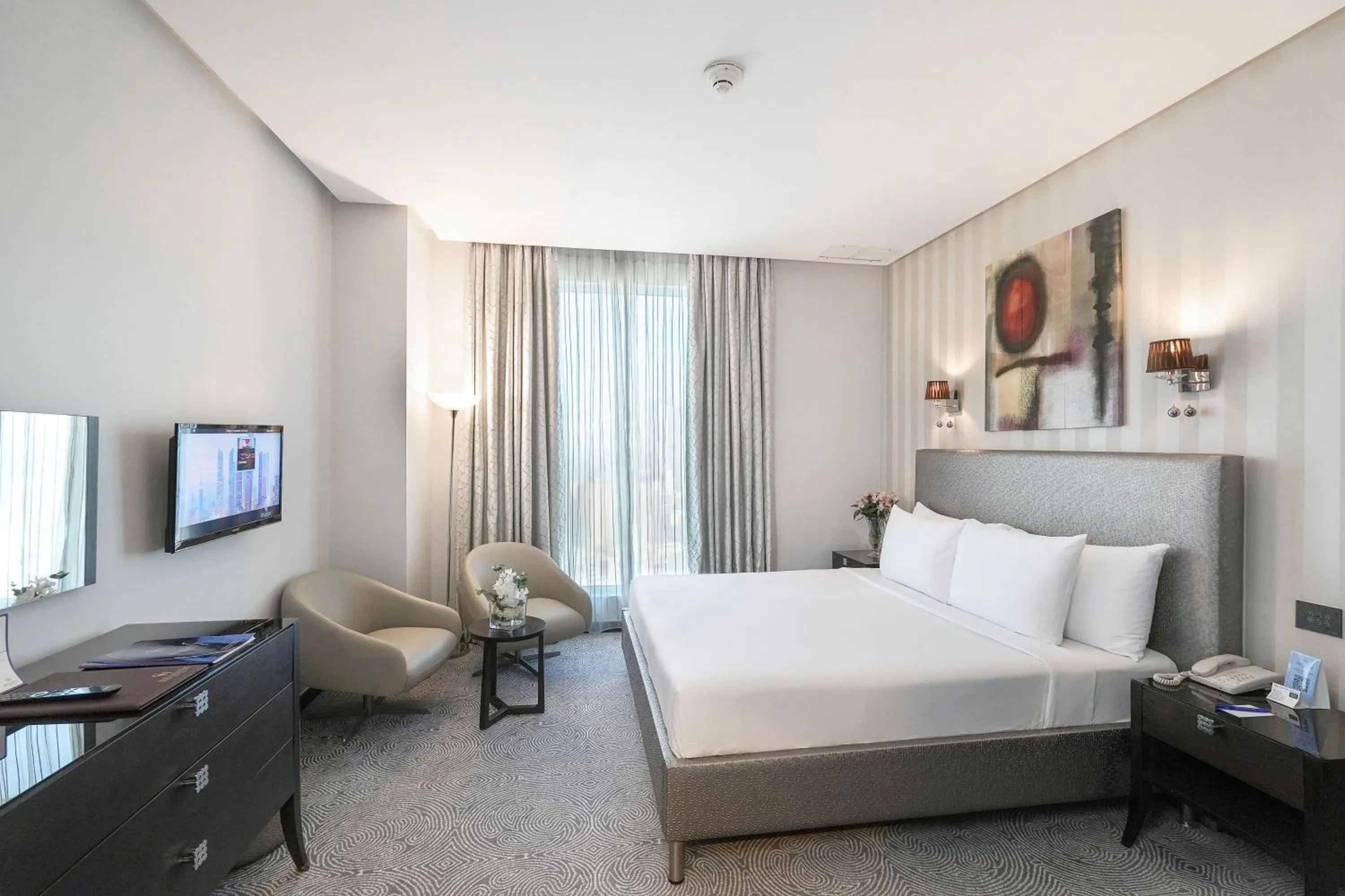 Bedroom, Bed in Grand Majestic Hotel Kuwait