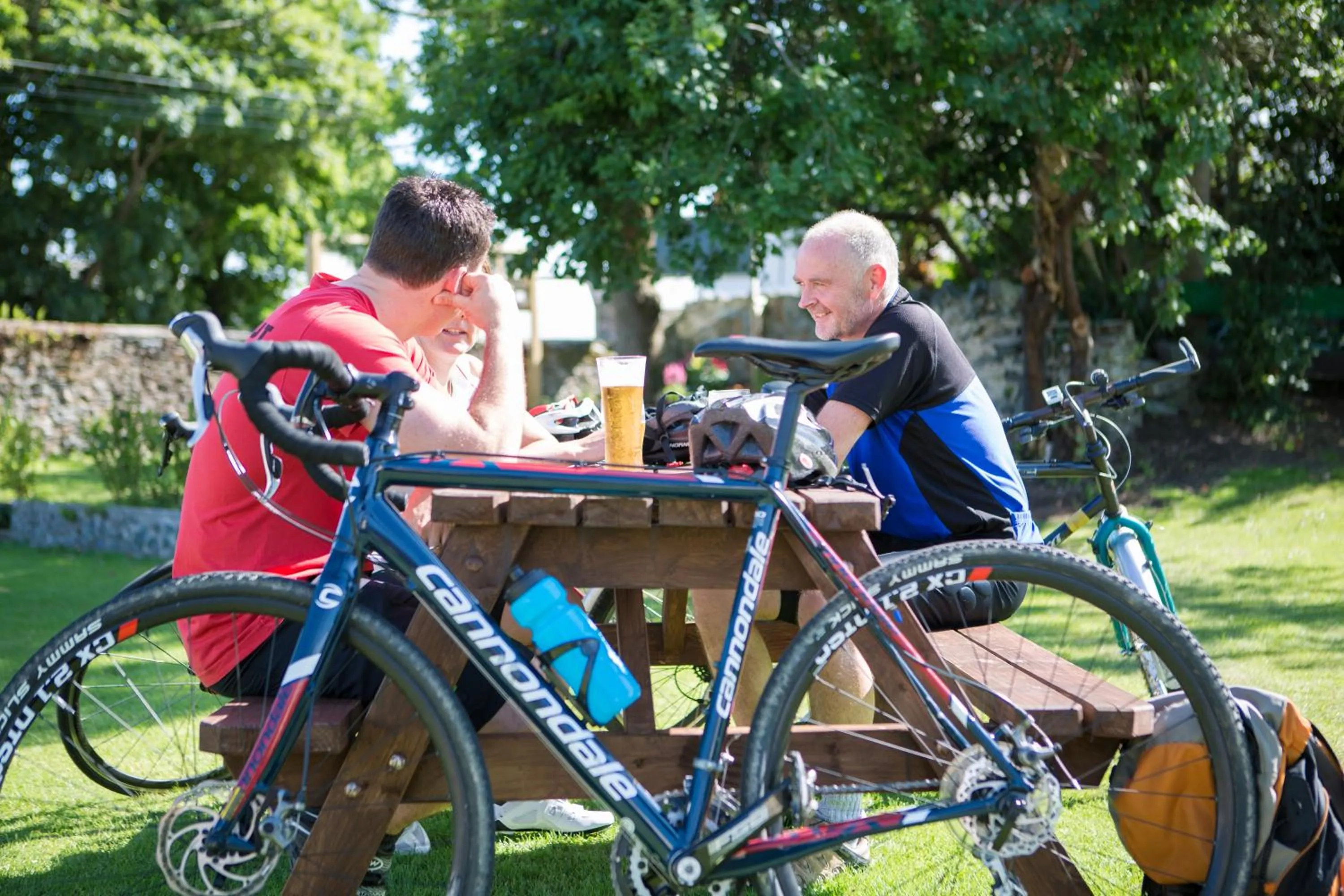Garden in The Valley Hotel, Anglesey