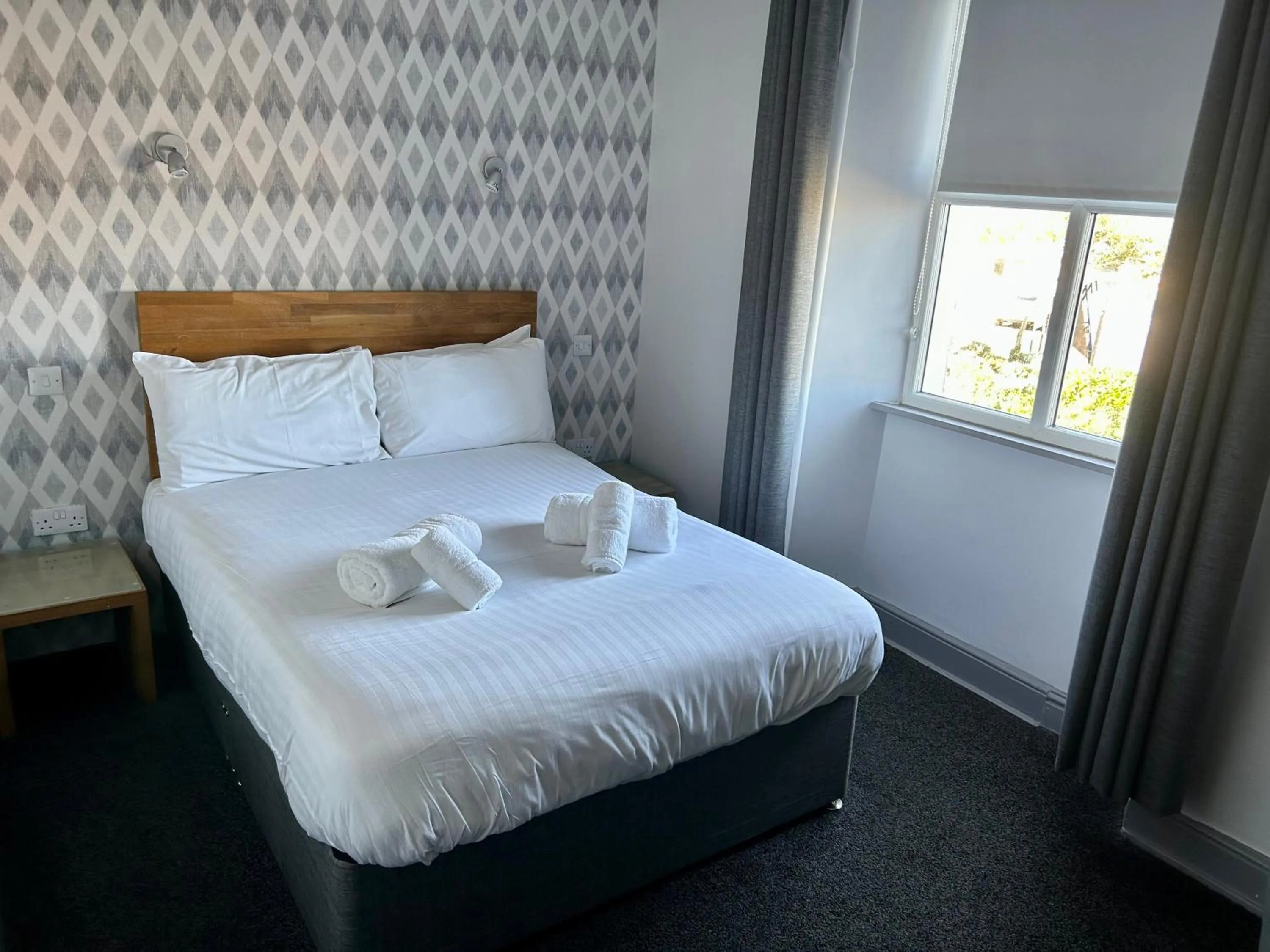 Bed in The Valley Hotel, Anglesey