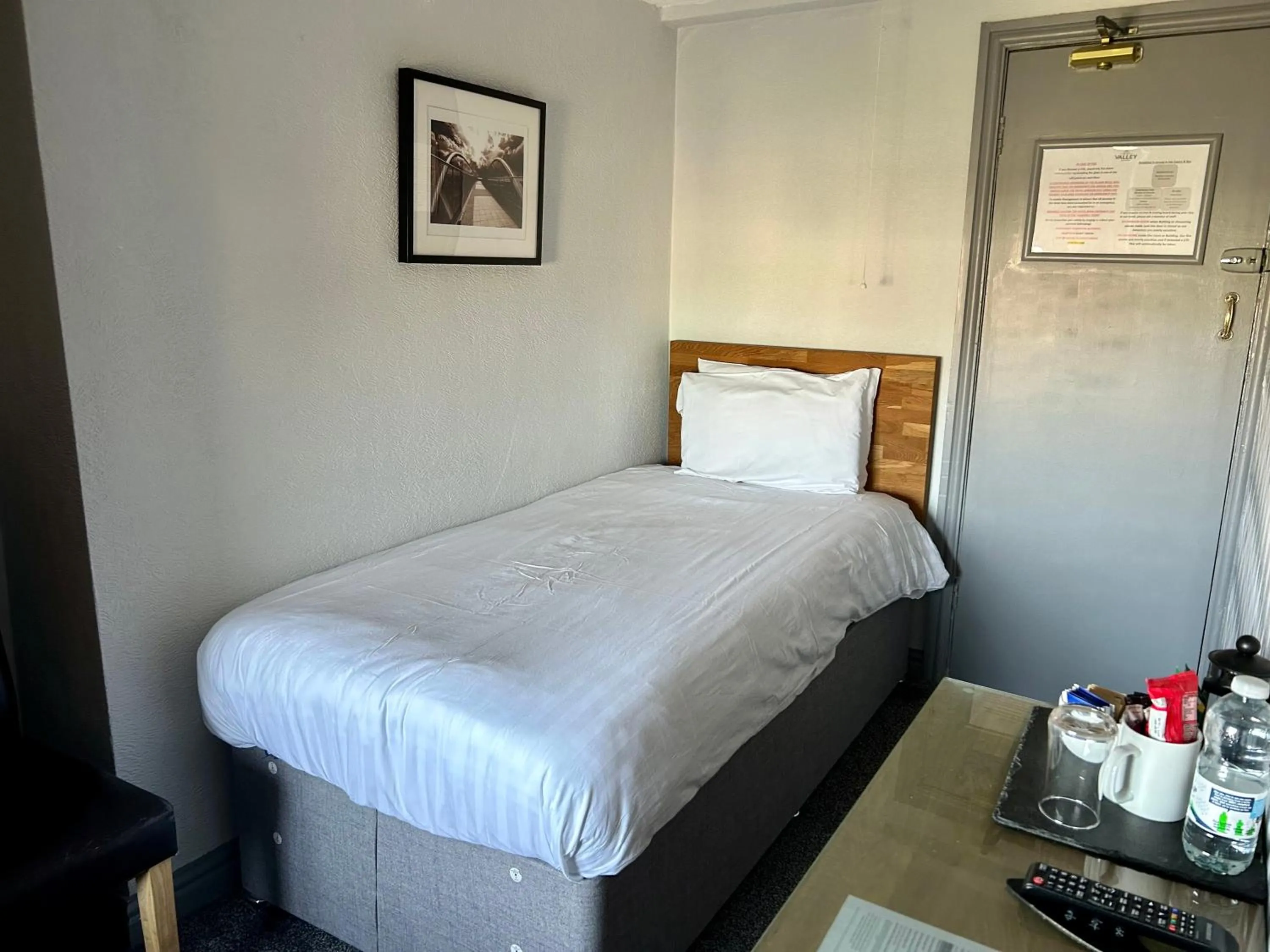 Bed in The Valley Hotel, Anglesey