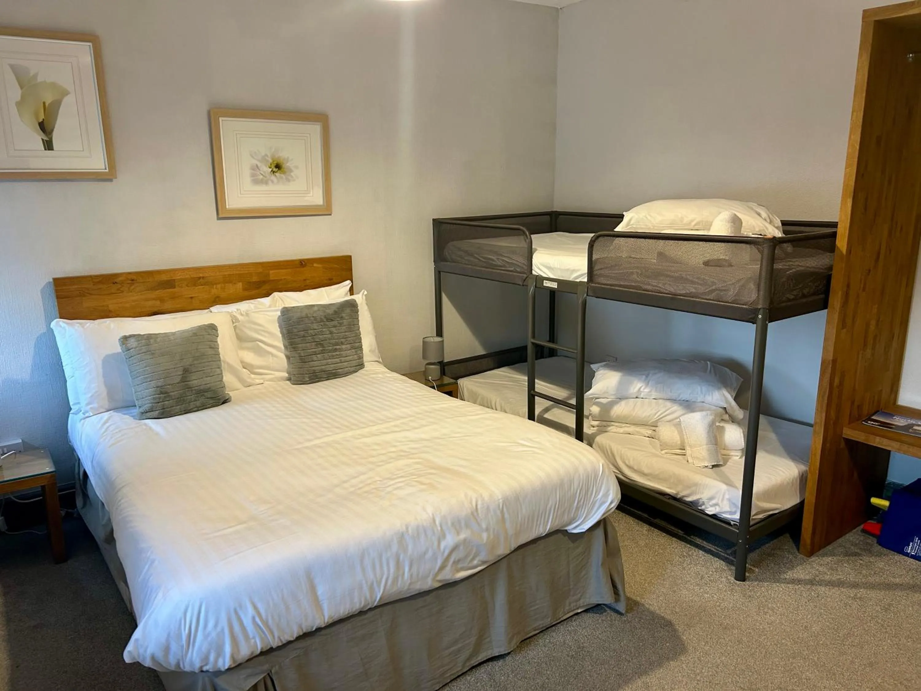 Bed in The Valley Hotel, Anglesey