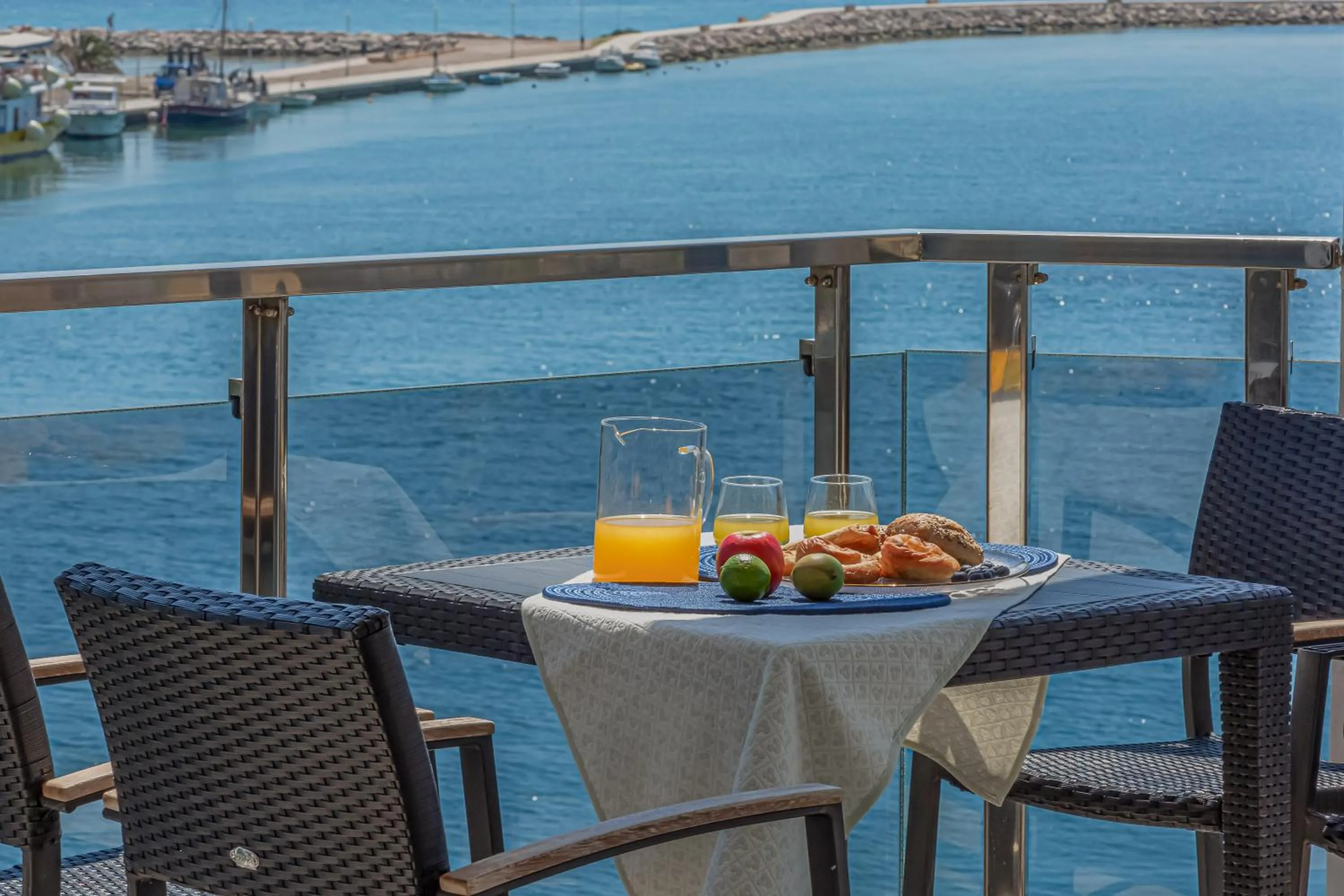 View (from property/room) in AP 4+2 in one of the most luxury building in Omis