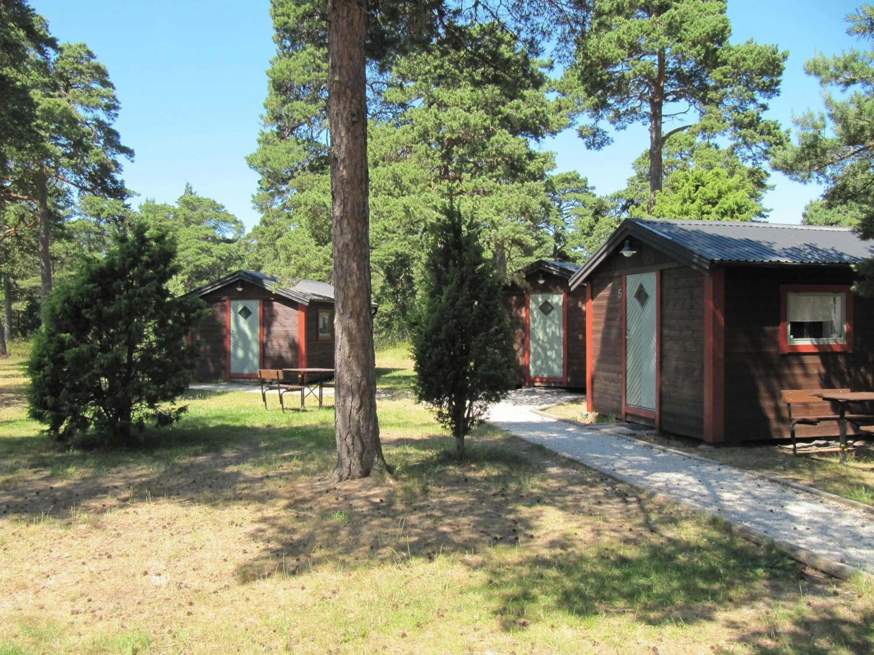 Property building in STF Hostel Visby/Rävhagen