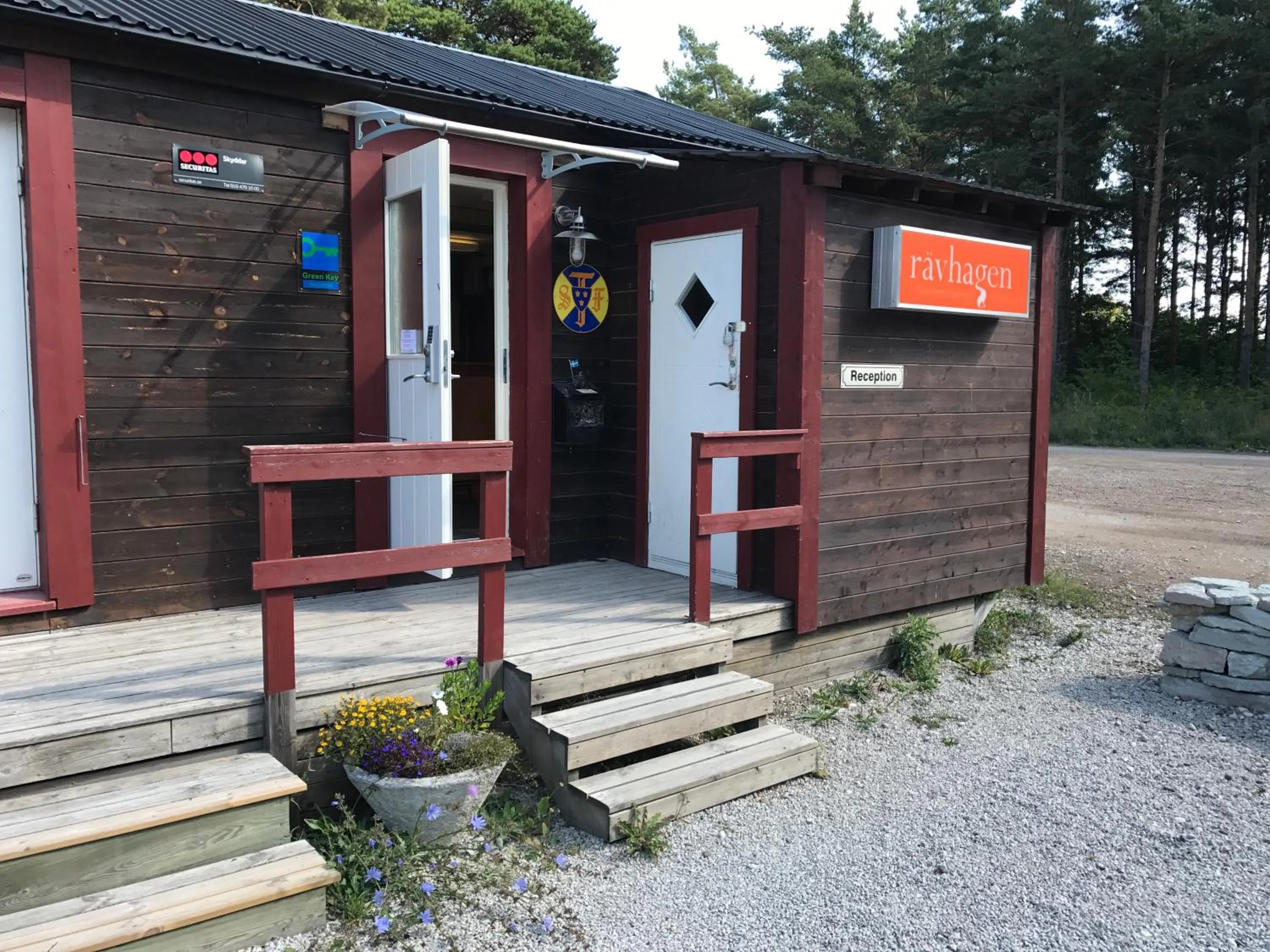 Lobby or reception in STF Hostel Visby/Rävhagen