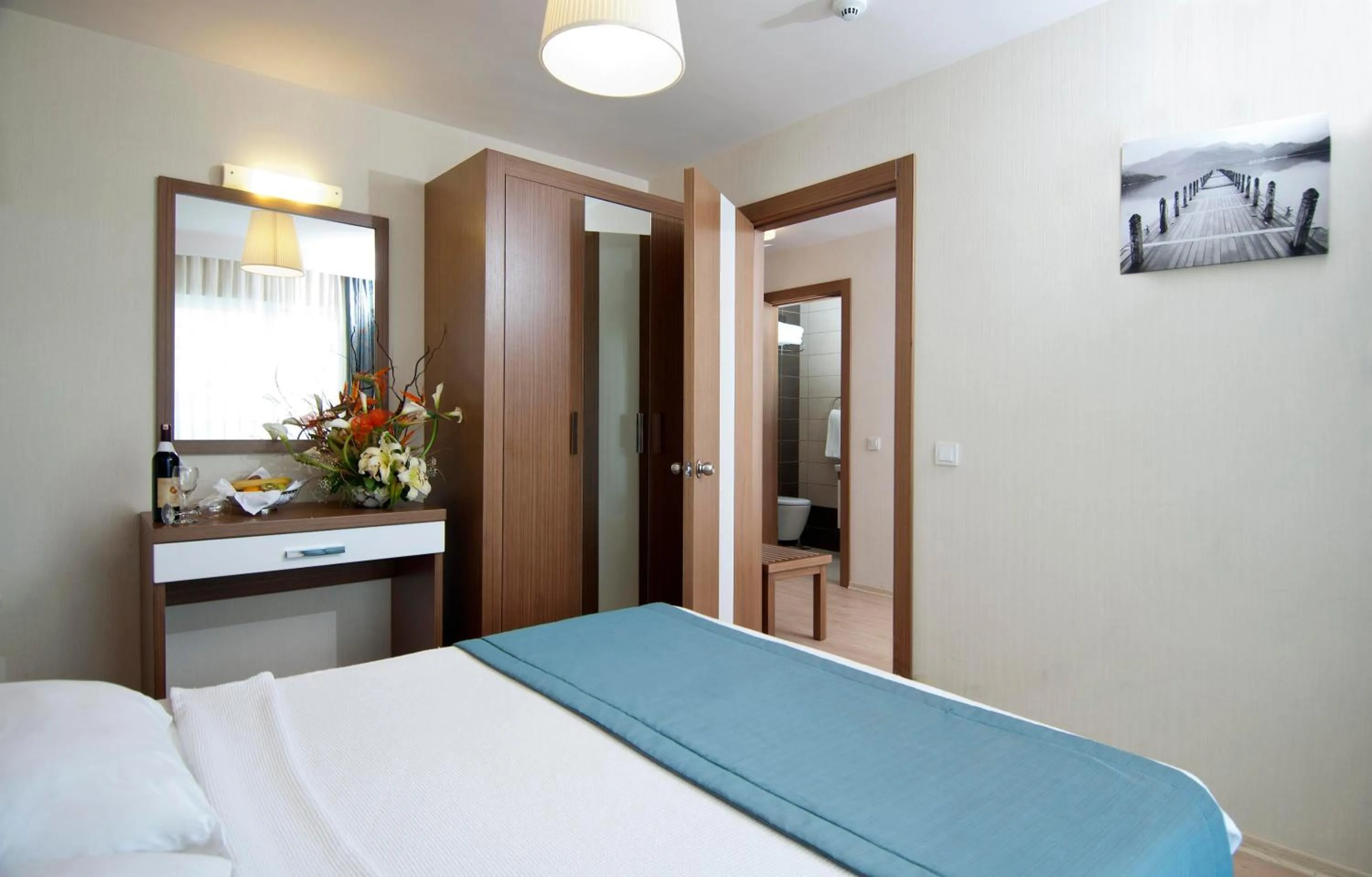 Bed in Supreme Hotel