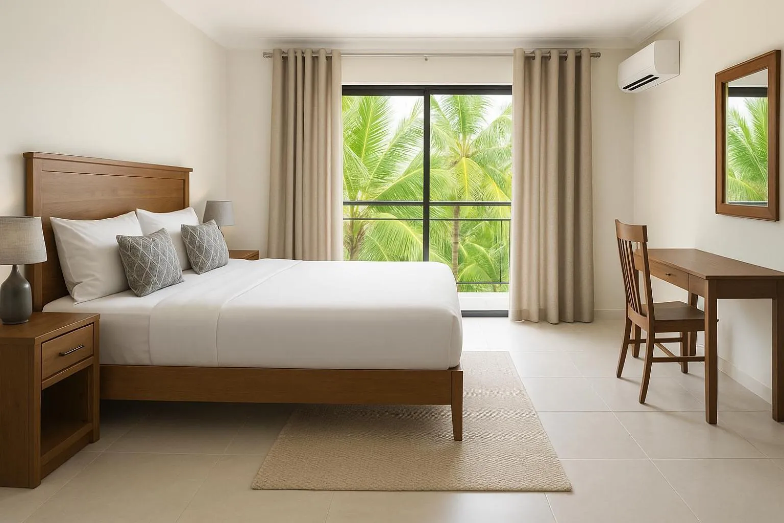 Bedroom in Seafront Residences