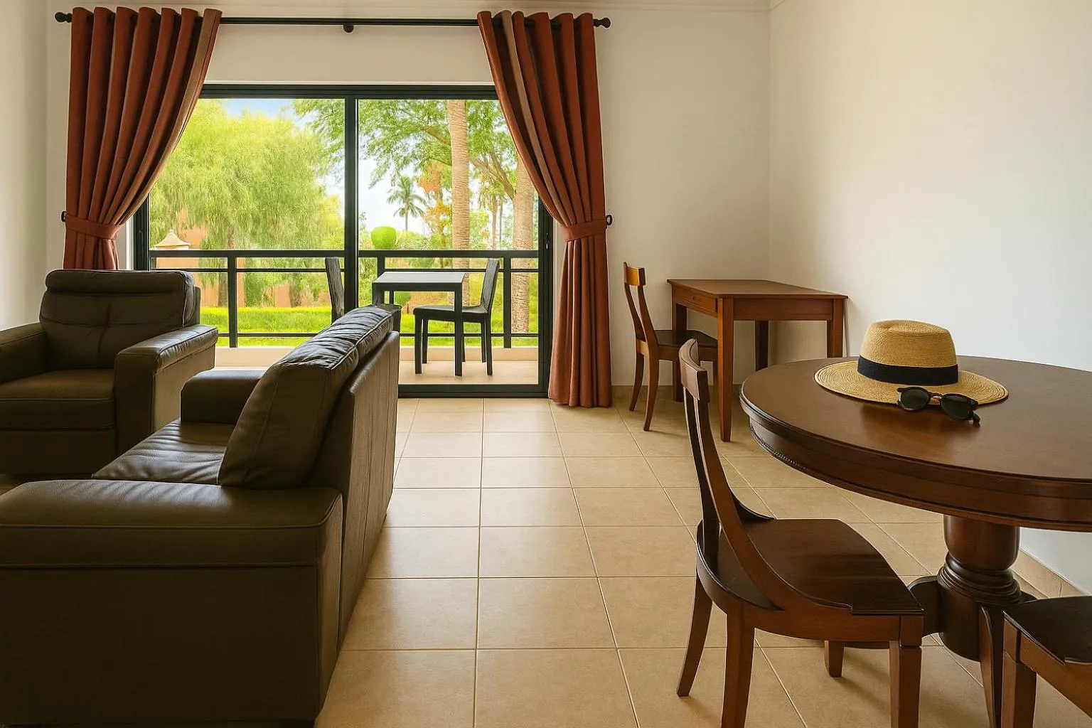 Living room in Seafront Residences