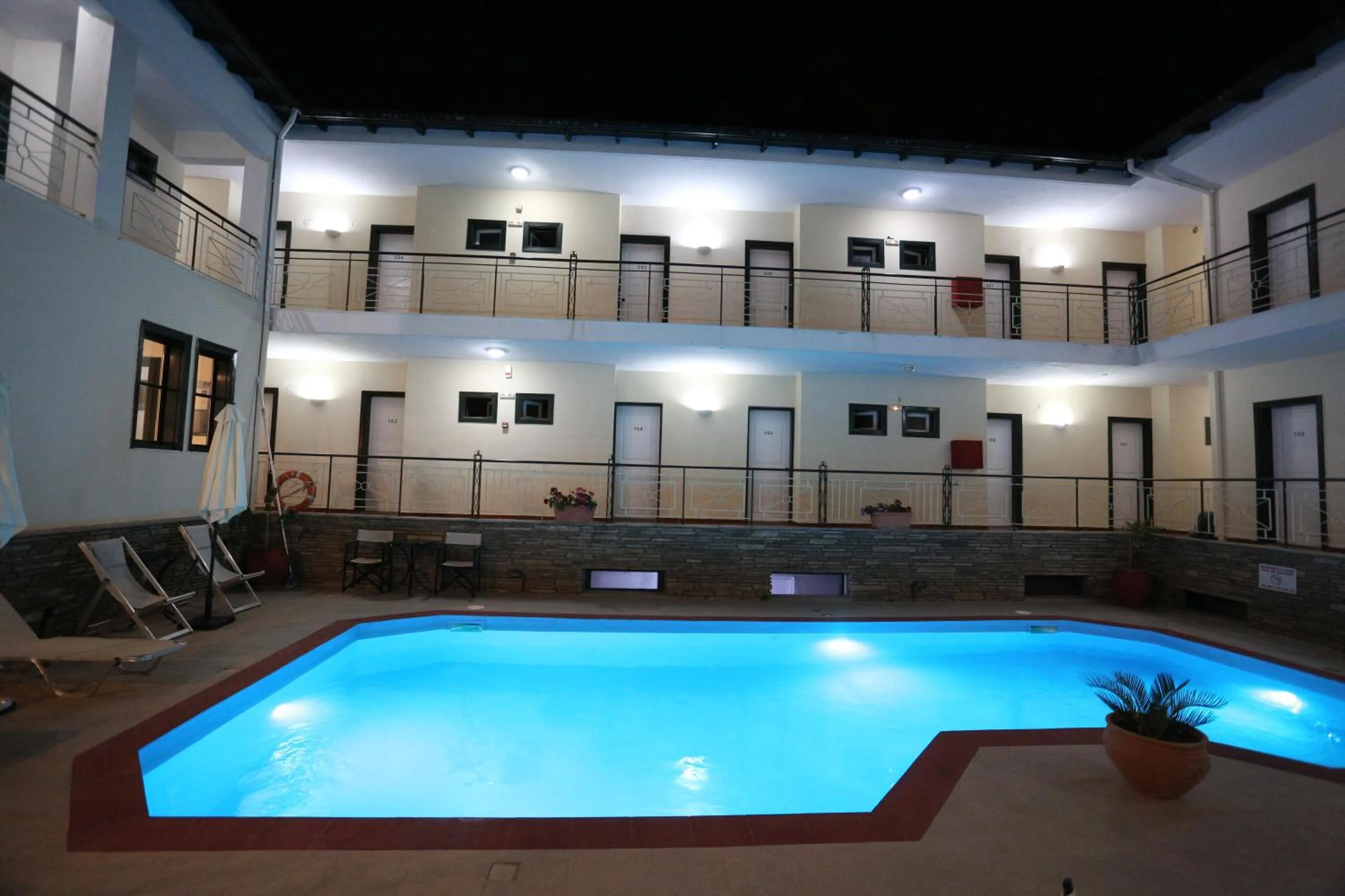 Swimming pool in Sun Hotel