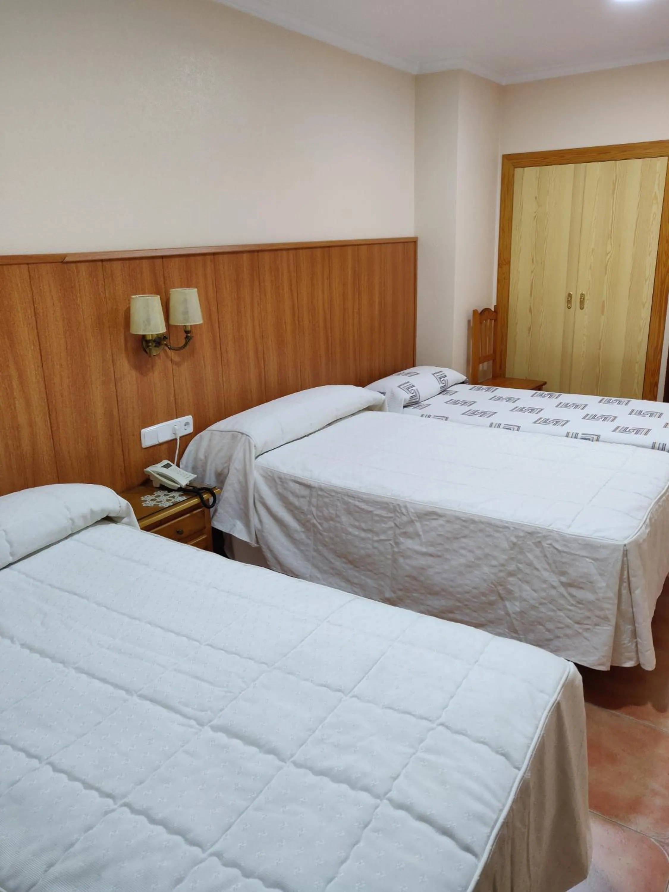 Bed in Hotel La Posada