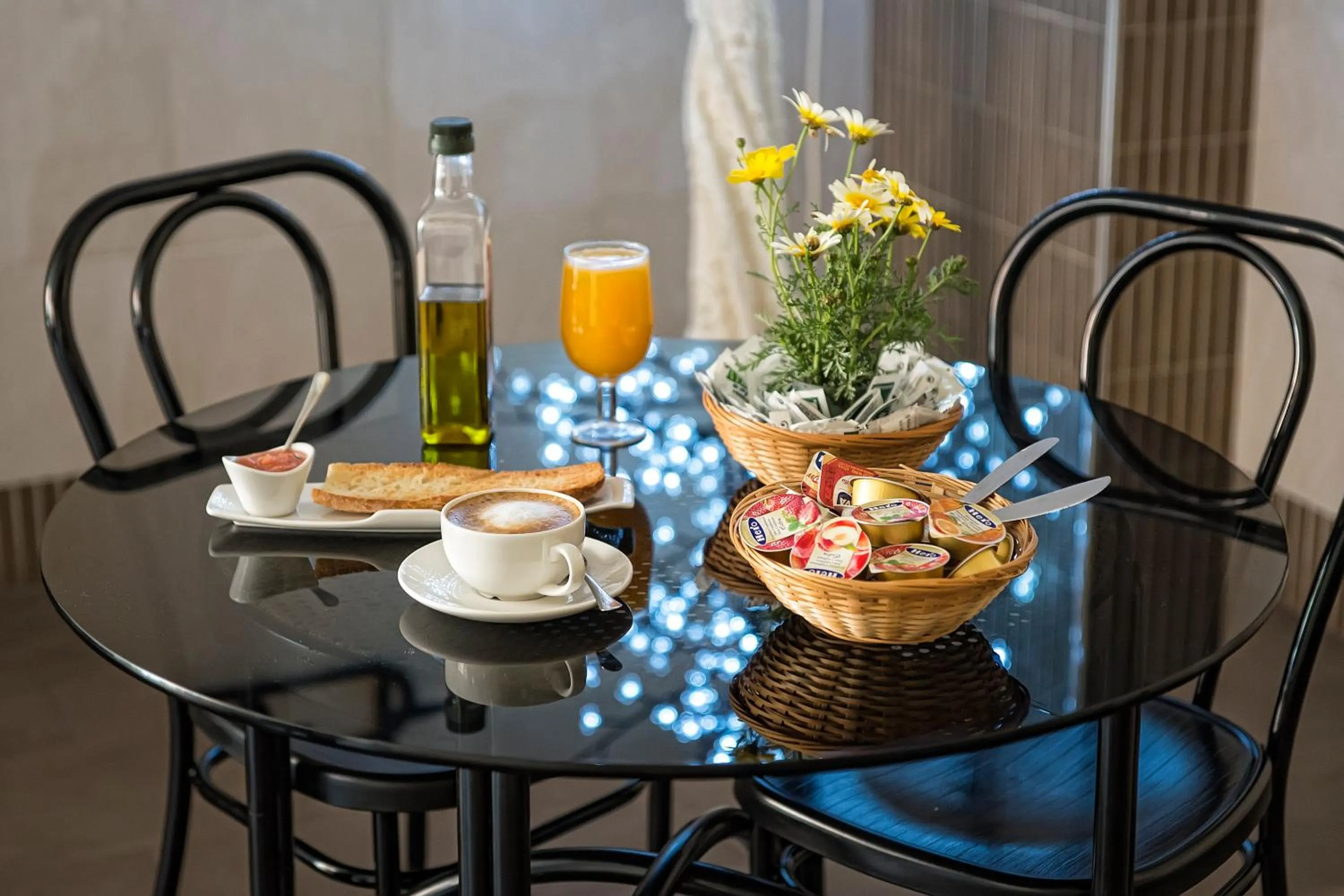 Food and drinks in Hotel La Posada