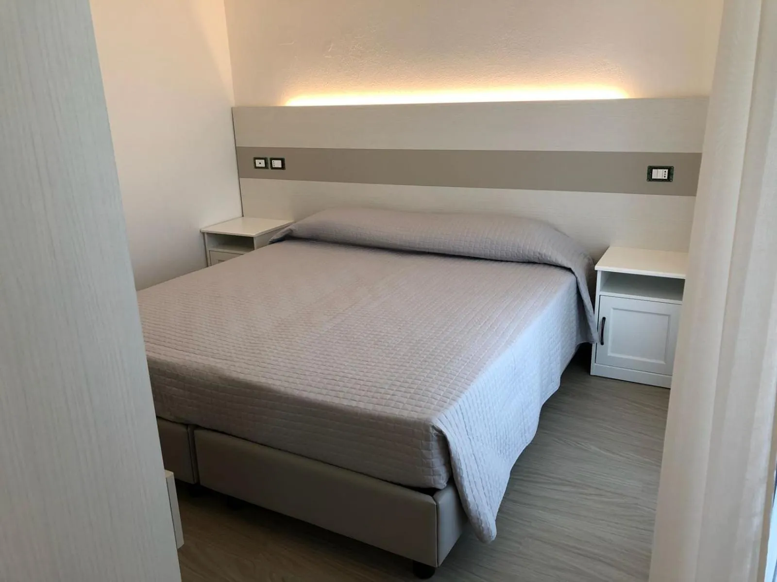 Bed in Hotel Portofino