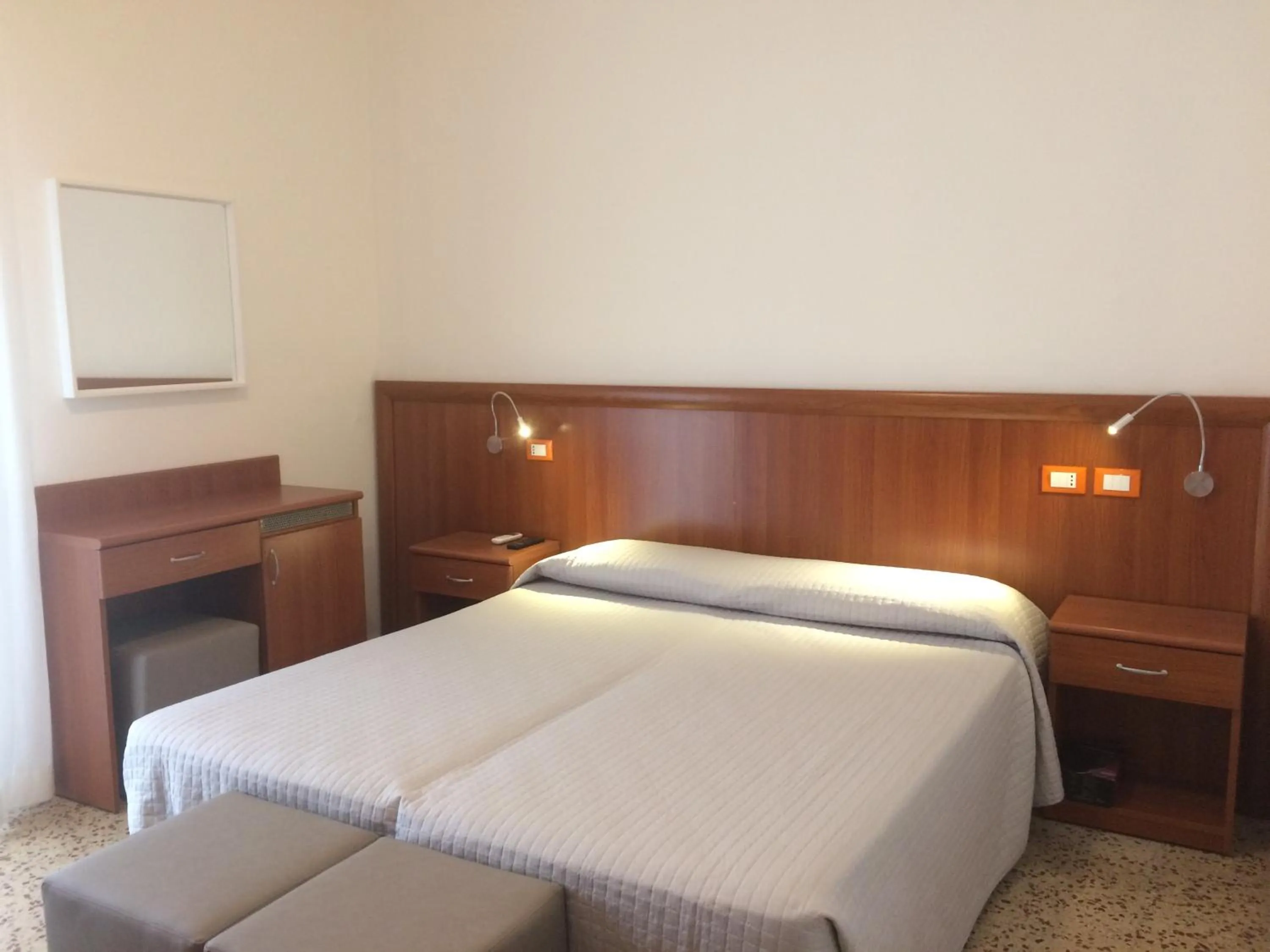 Bed in Hotel Portofino