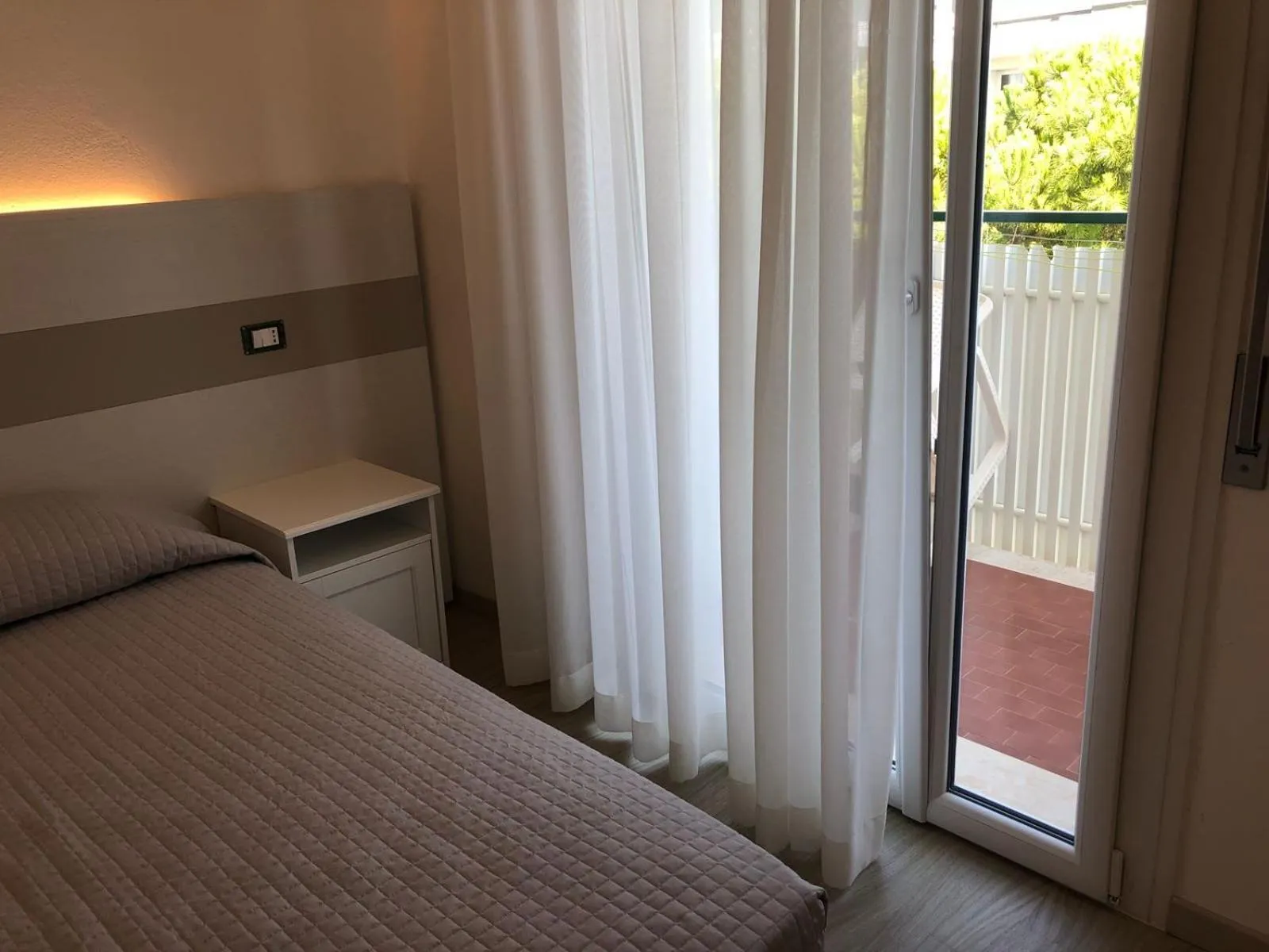 Bed in Hotel Portofino