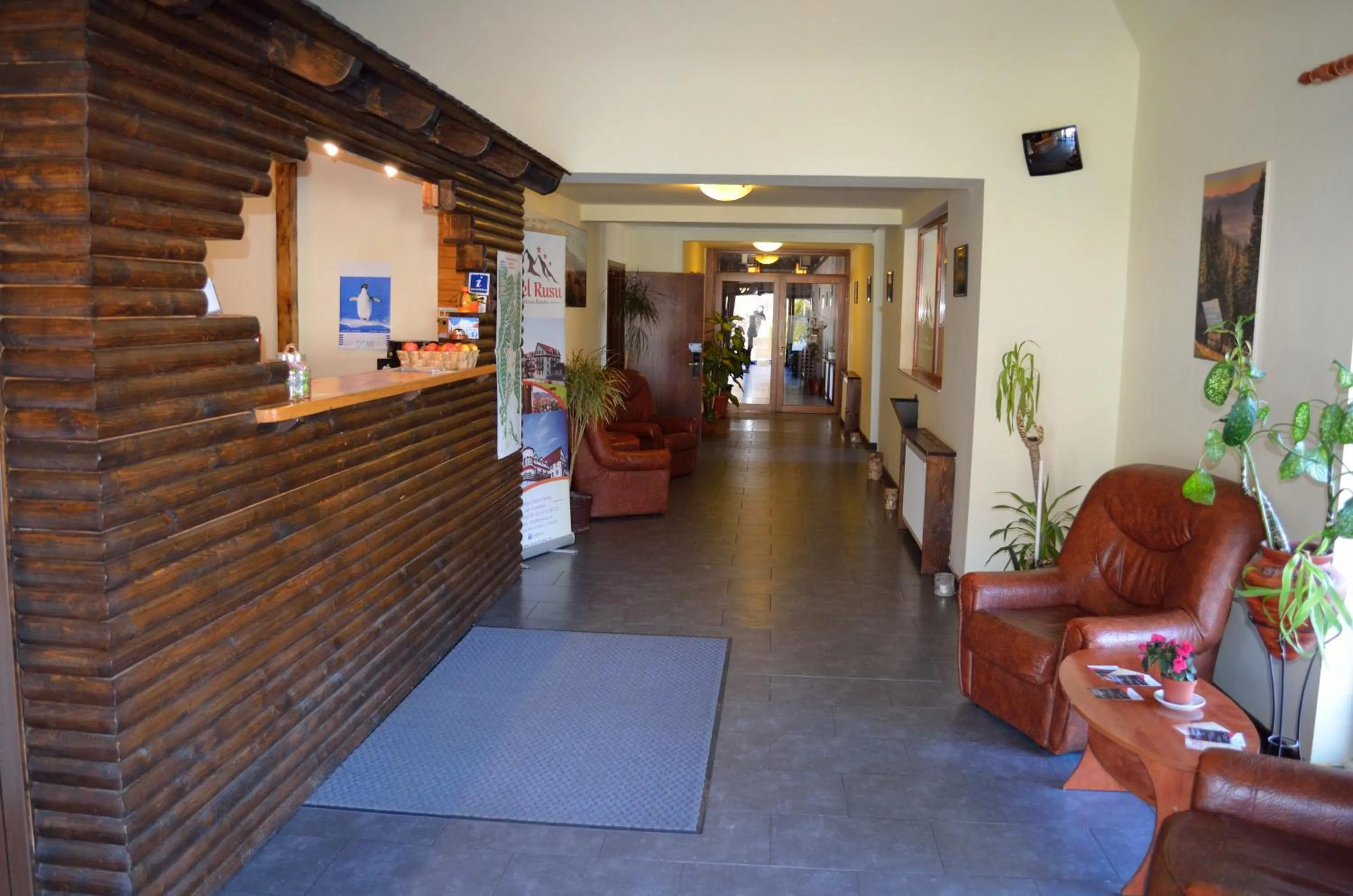 Lobby or reception in Hotel Rusu