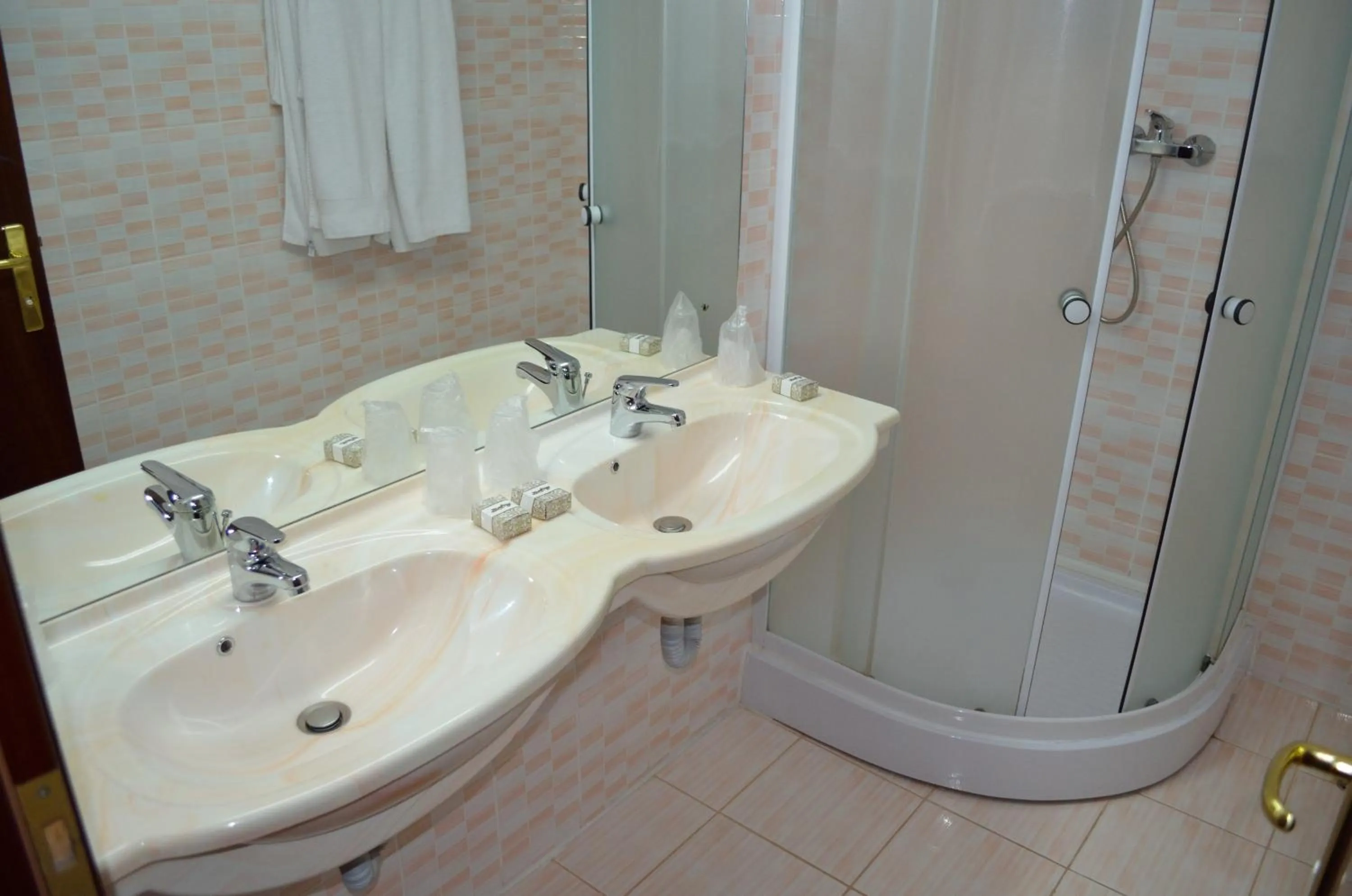 Shower in Hotel Rusu