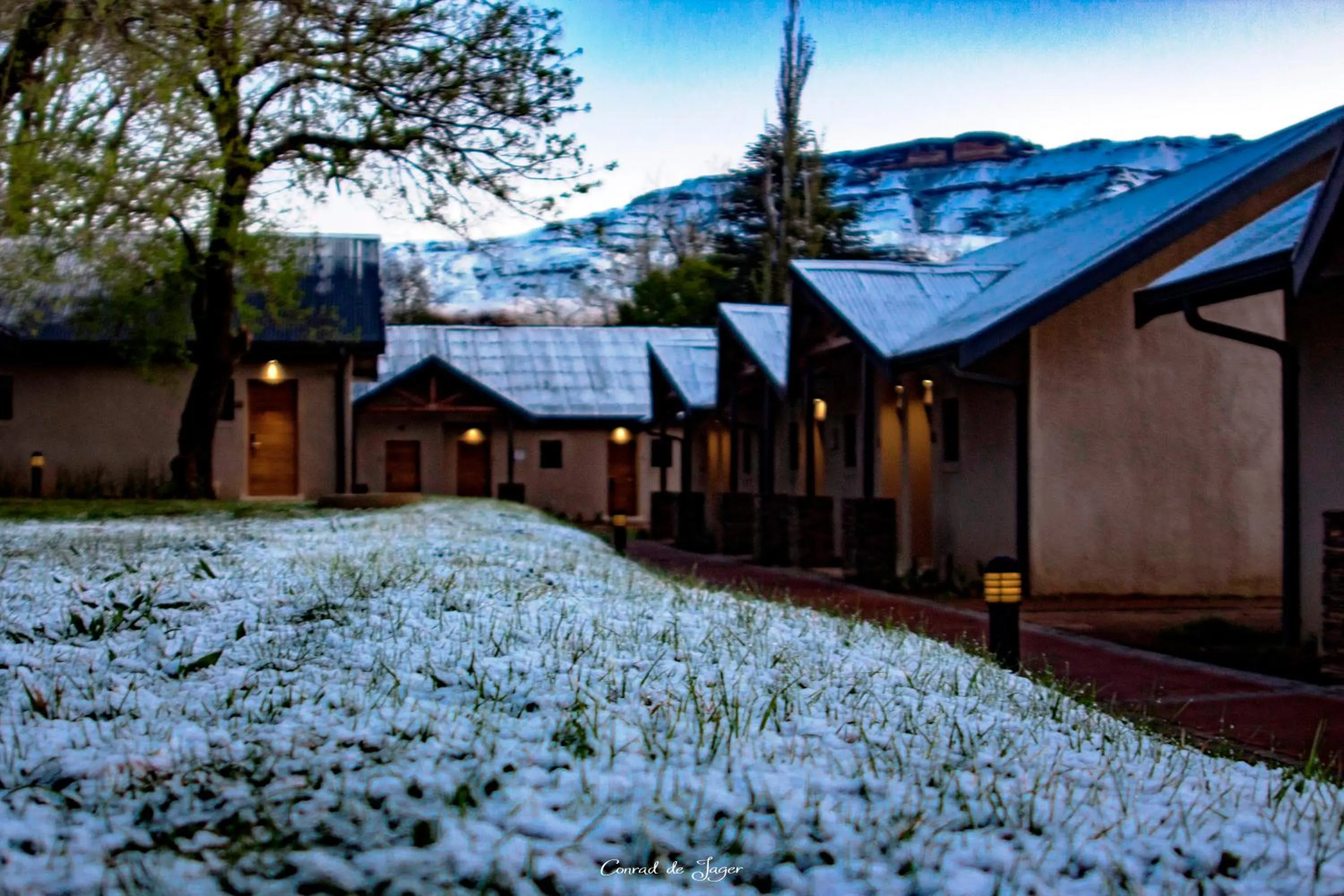 Winter in Premier Resort Sani Pass