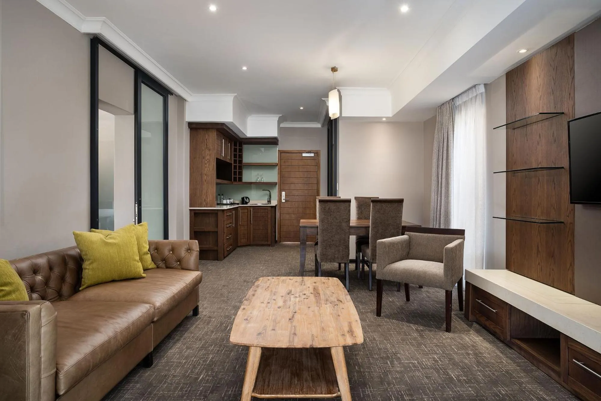 Seating area in Premier Resort Sani Pass