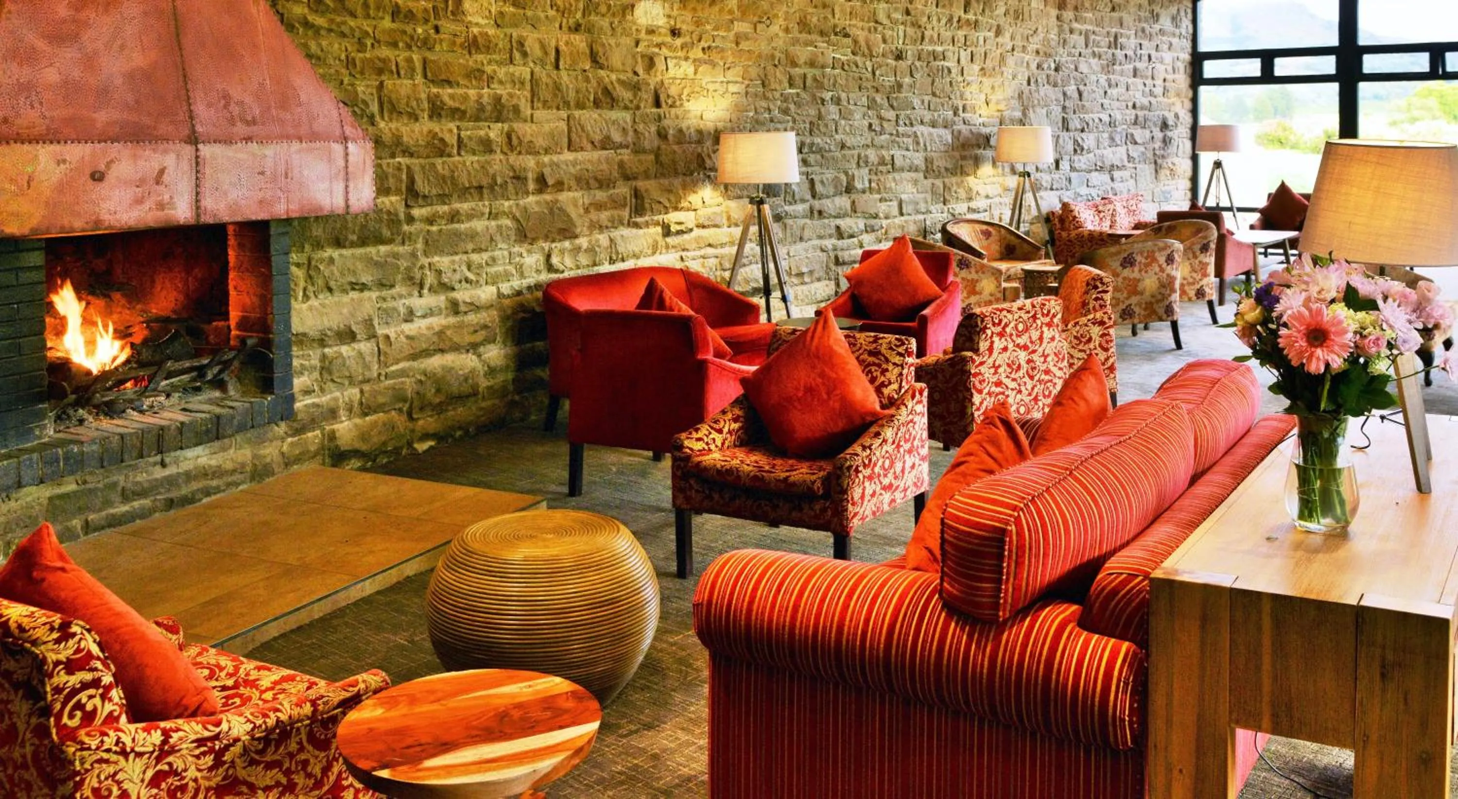 Lounge or bar in Premier Resort Sani Pass